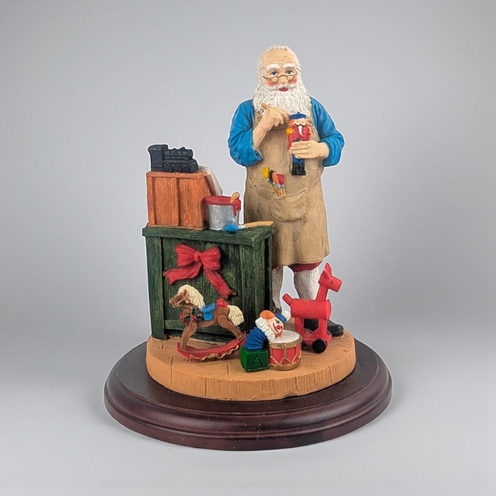 Vintage Jaimy Santa in Workshop Figure