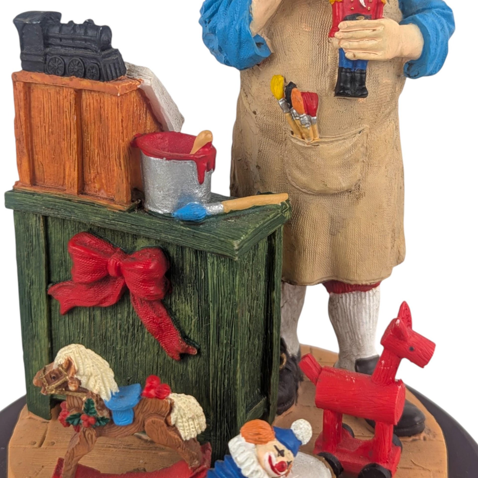 Vintage Jaimy Santa in Workshop Figure