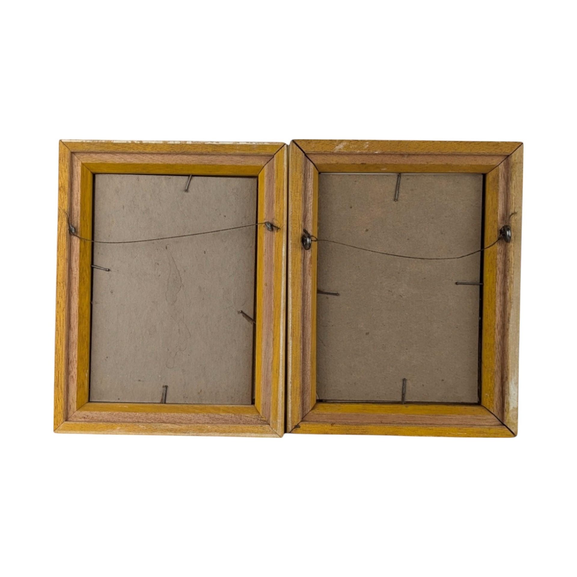 Vintage M.B. Parkinson Cupid Awake and Asleep Framed Prints