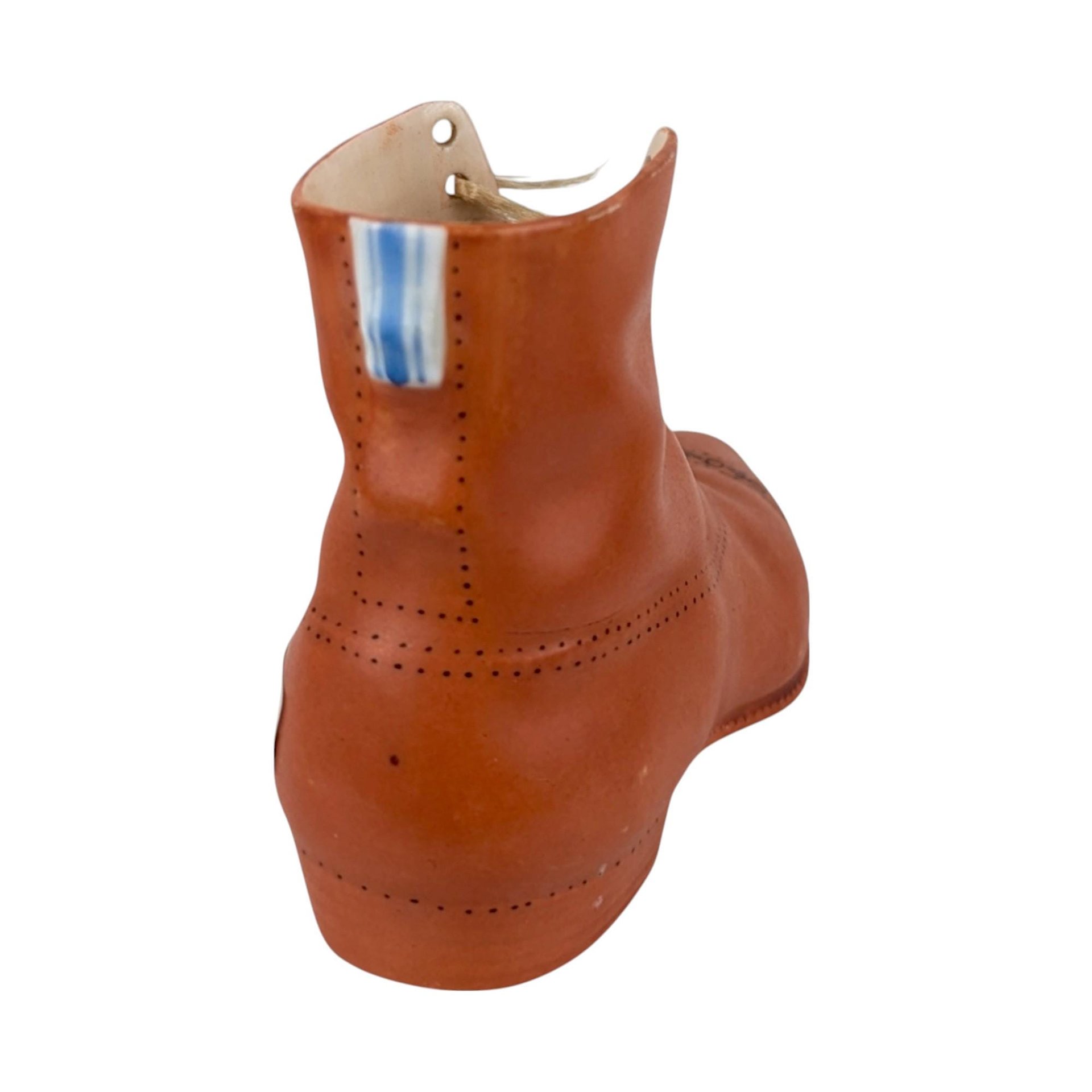 Royal Bayreuth Men’s Ceramic High-Top Shoe