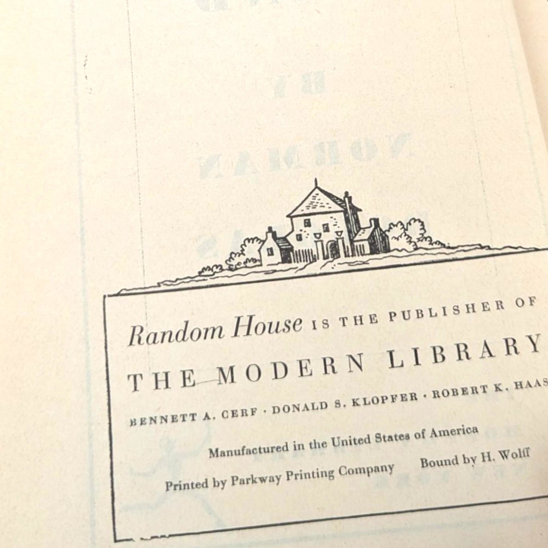 1925 Modern Library South Wind Norman Douglas
