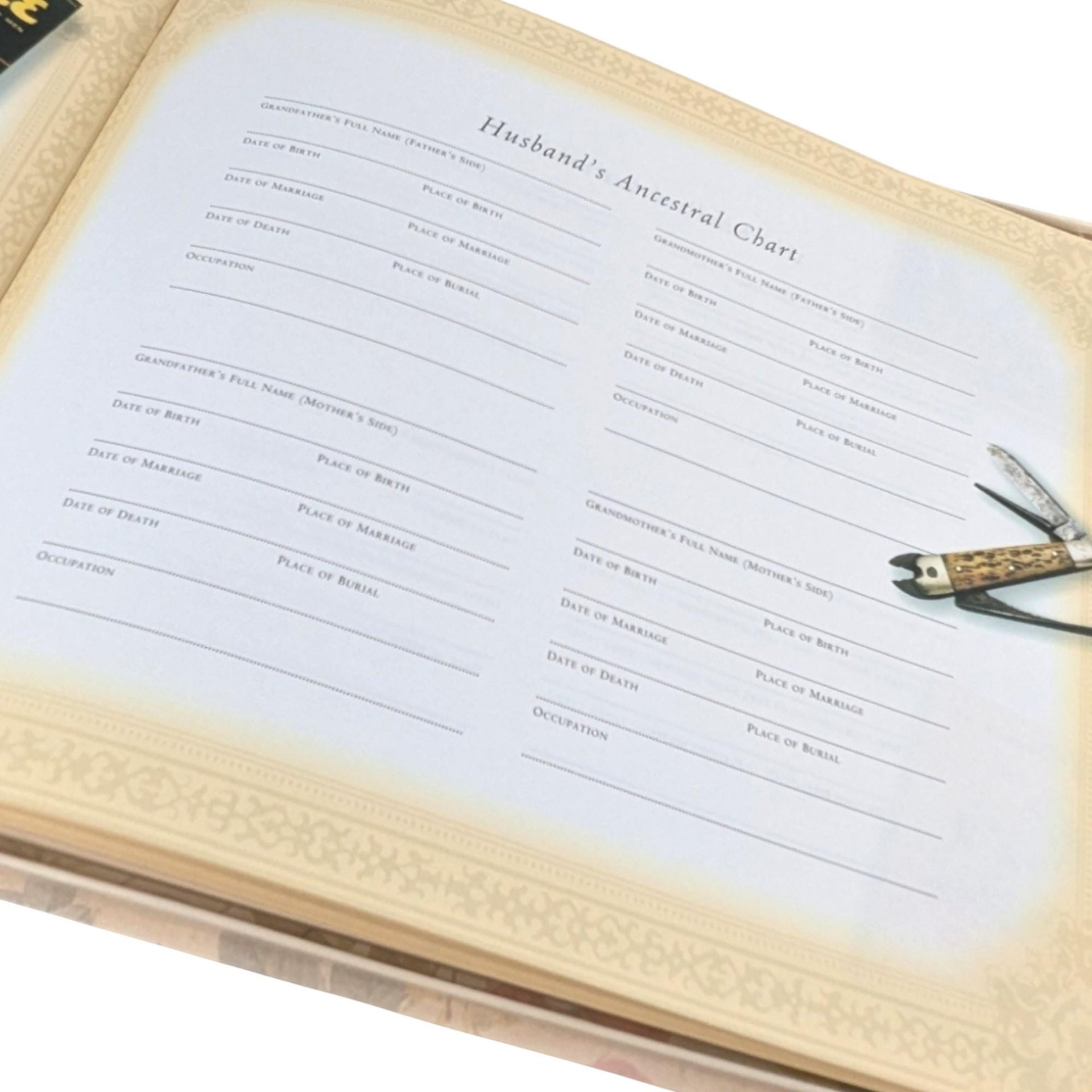 1998 Our Family History Record Book & Photo Album