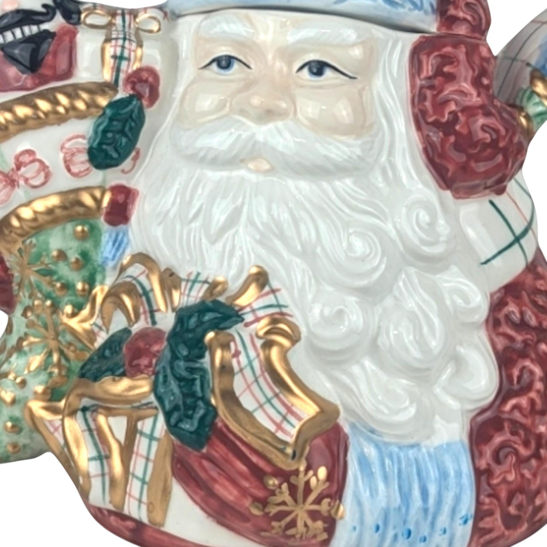 Vintage Avon St. Nicholas Christmas Teapot