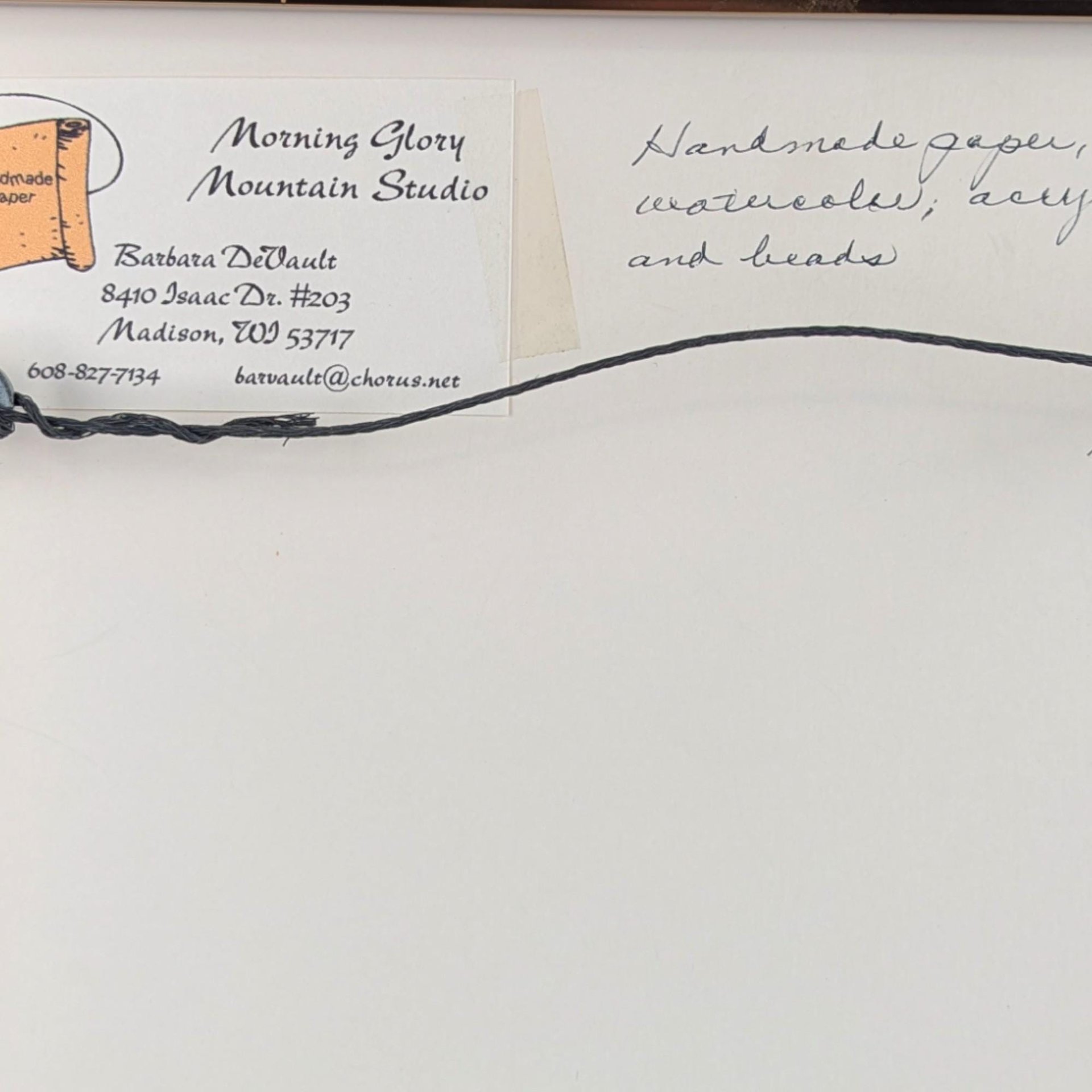 2000 Barbara DeVault Framed Painting