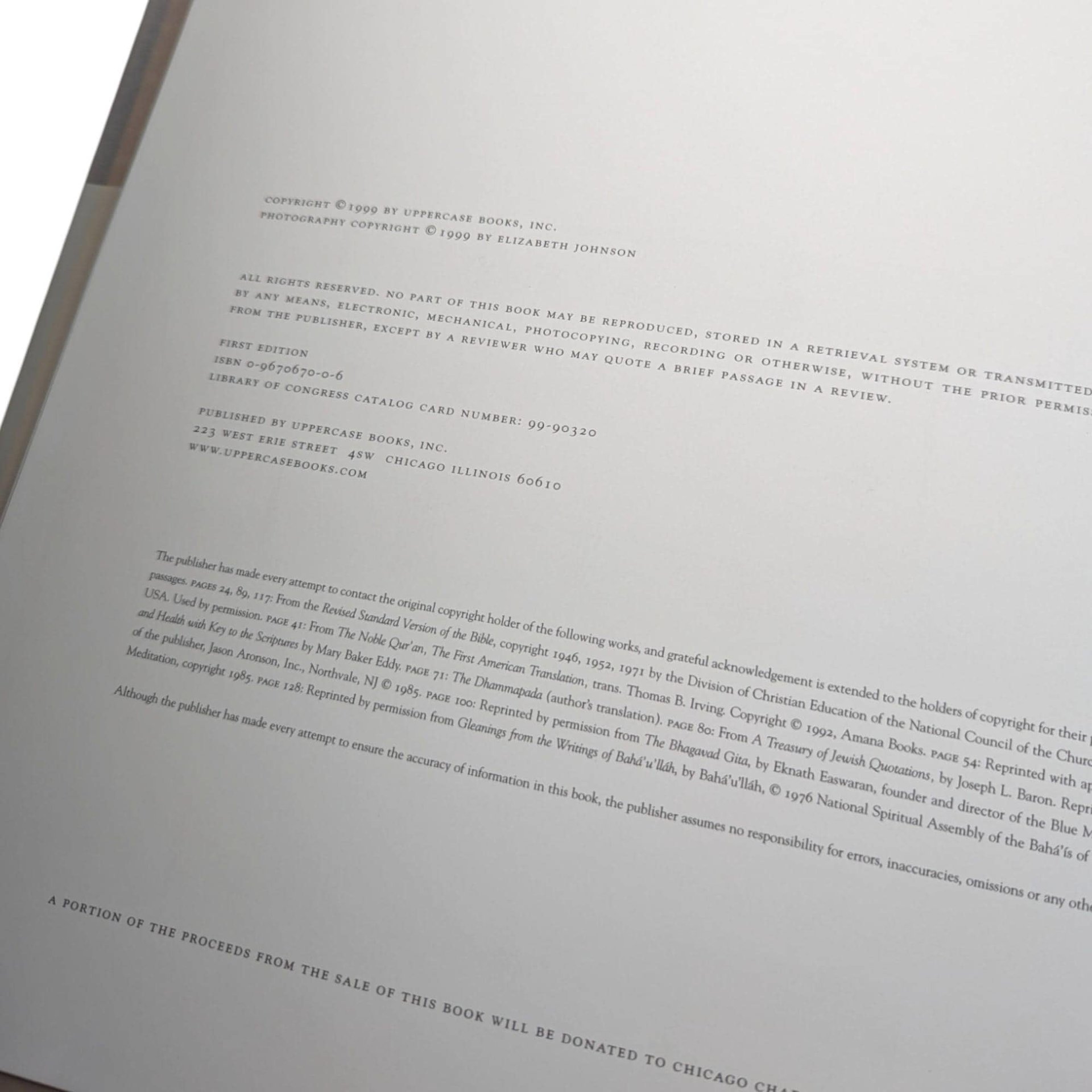 1999 Chicago Churches: A Photographic Essay