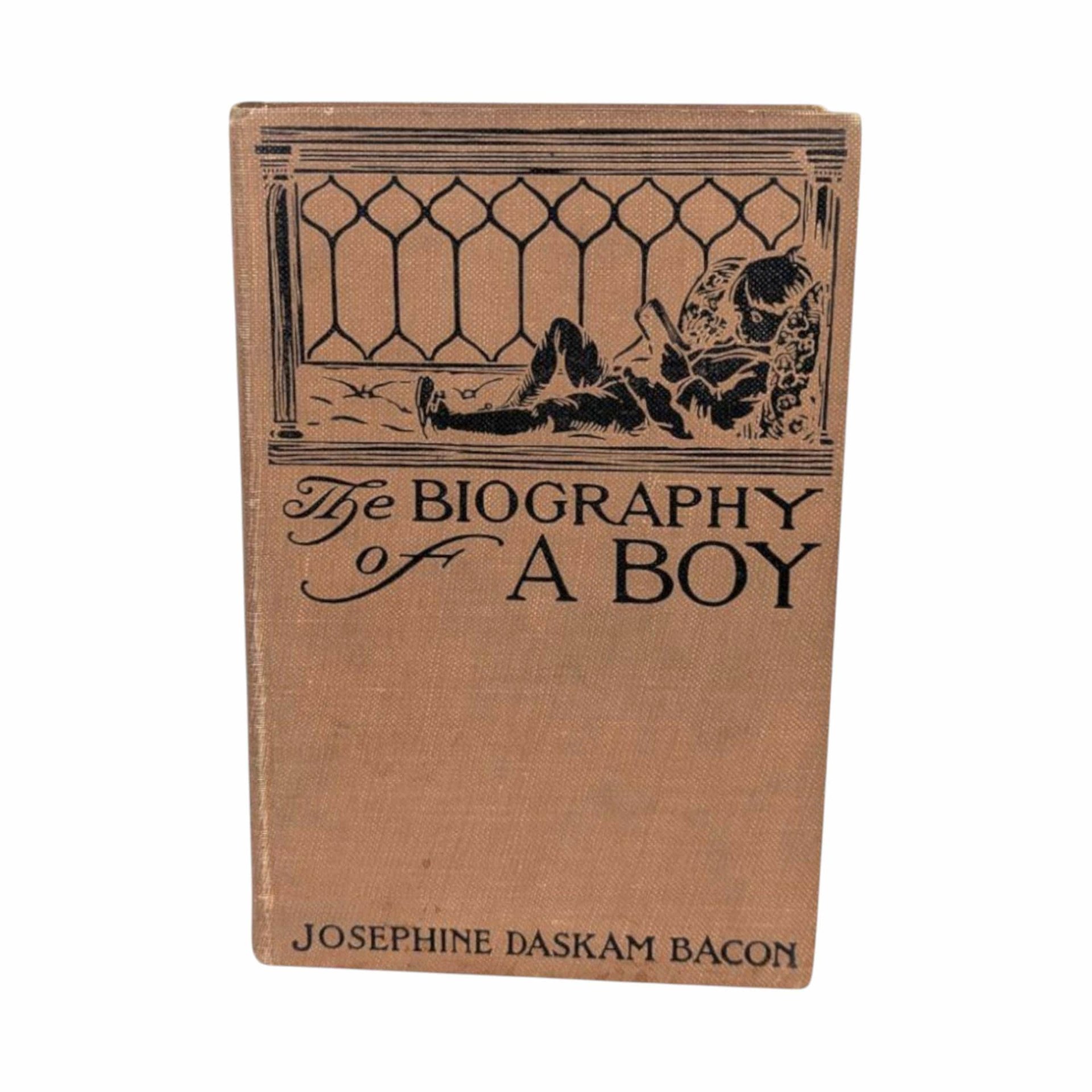 1910 The Biography of a Boy Hardcover, Josephine Daskam Bacon