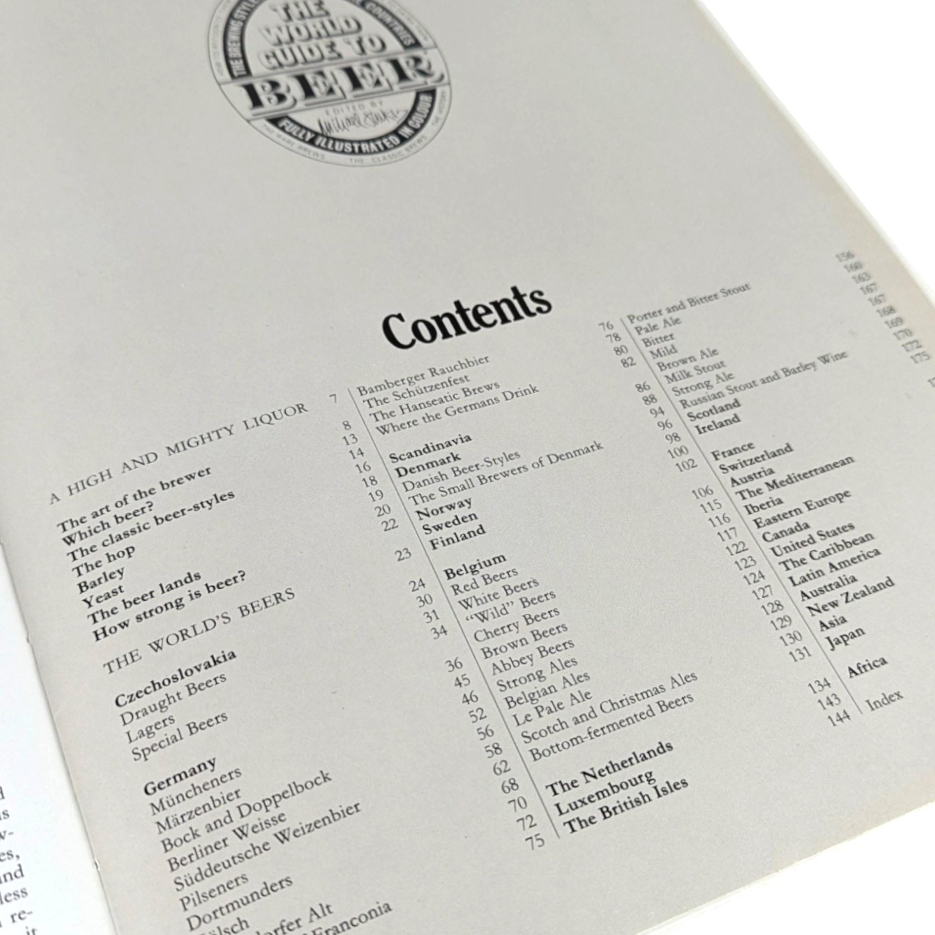 1977 The World Guide to Beer Michael Jackson Softcover