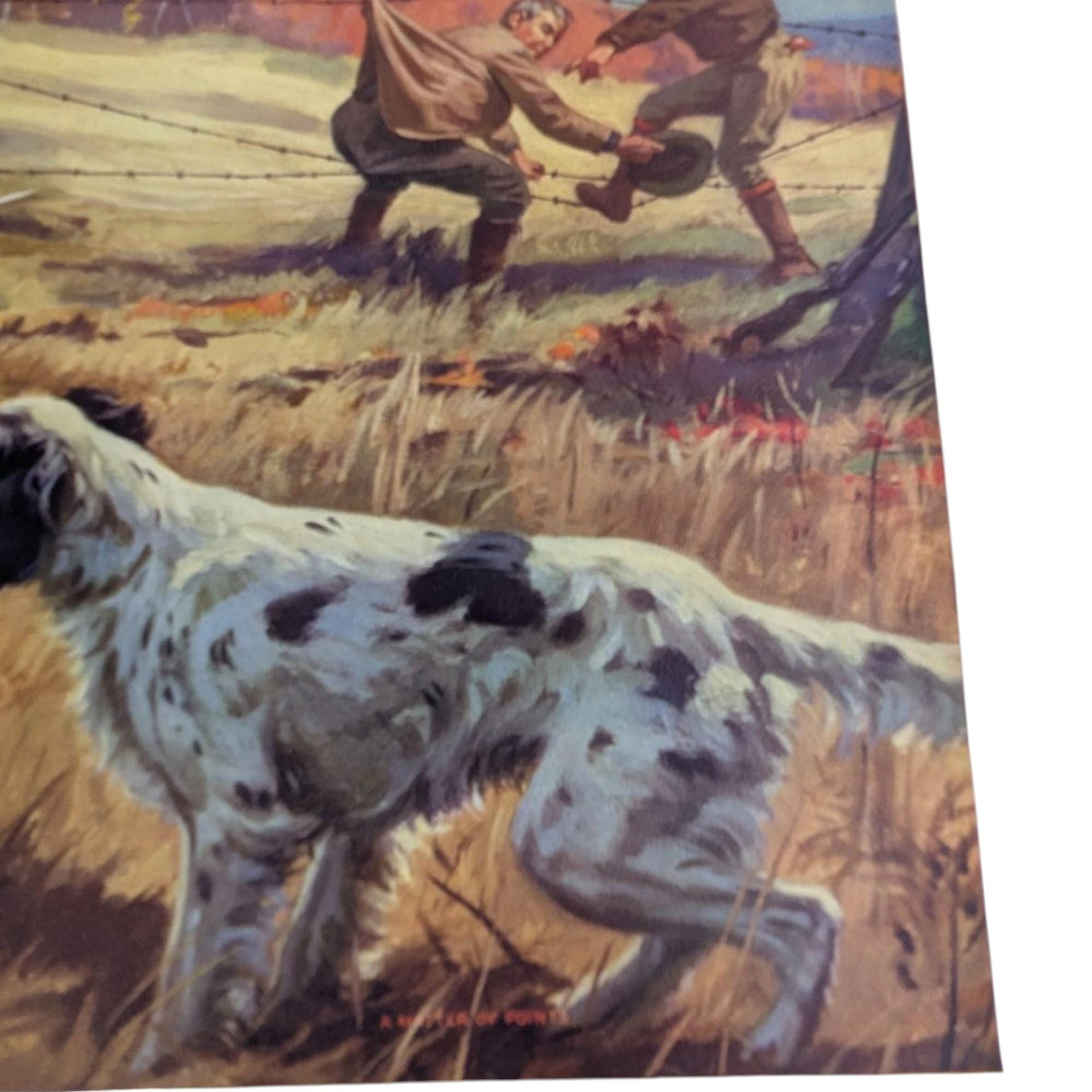 1940s Hy Hintermeister A Matter of Points Print