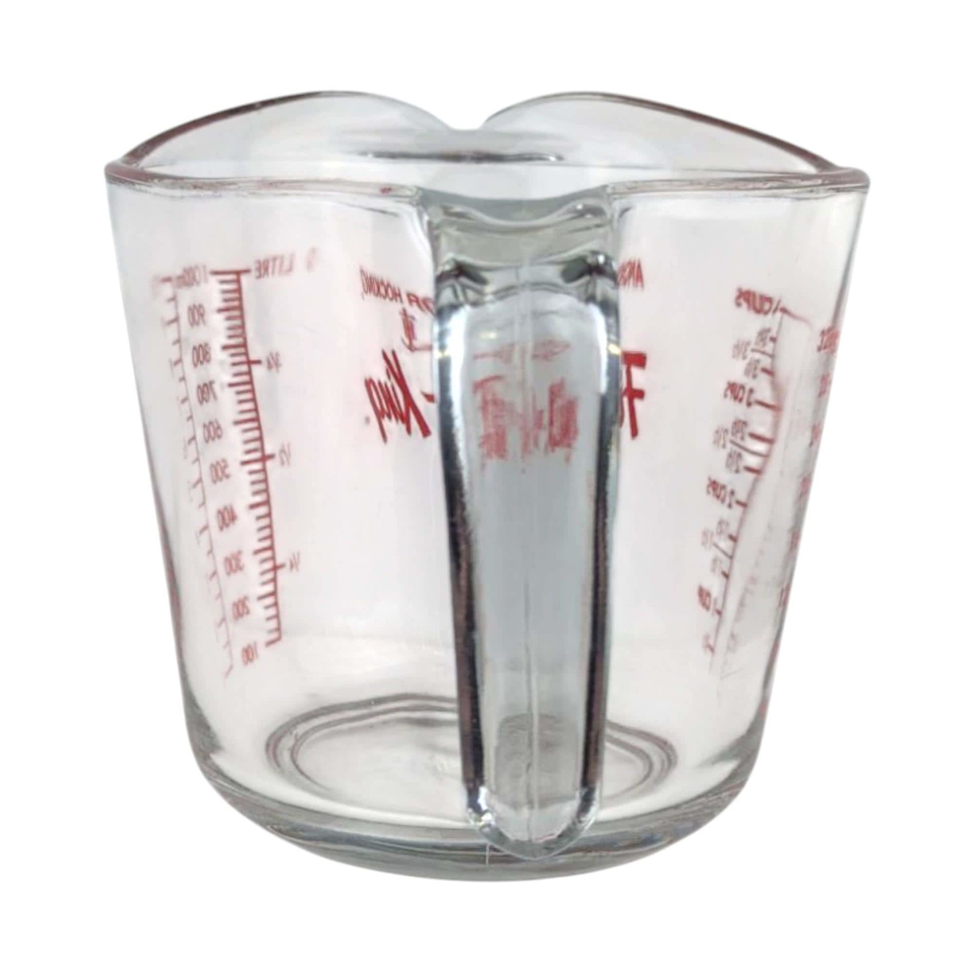 Vintage Anchor Hocking 4 Cup Glass Measuring Cup