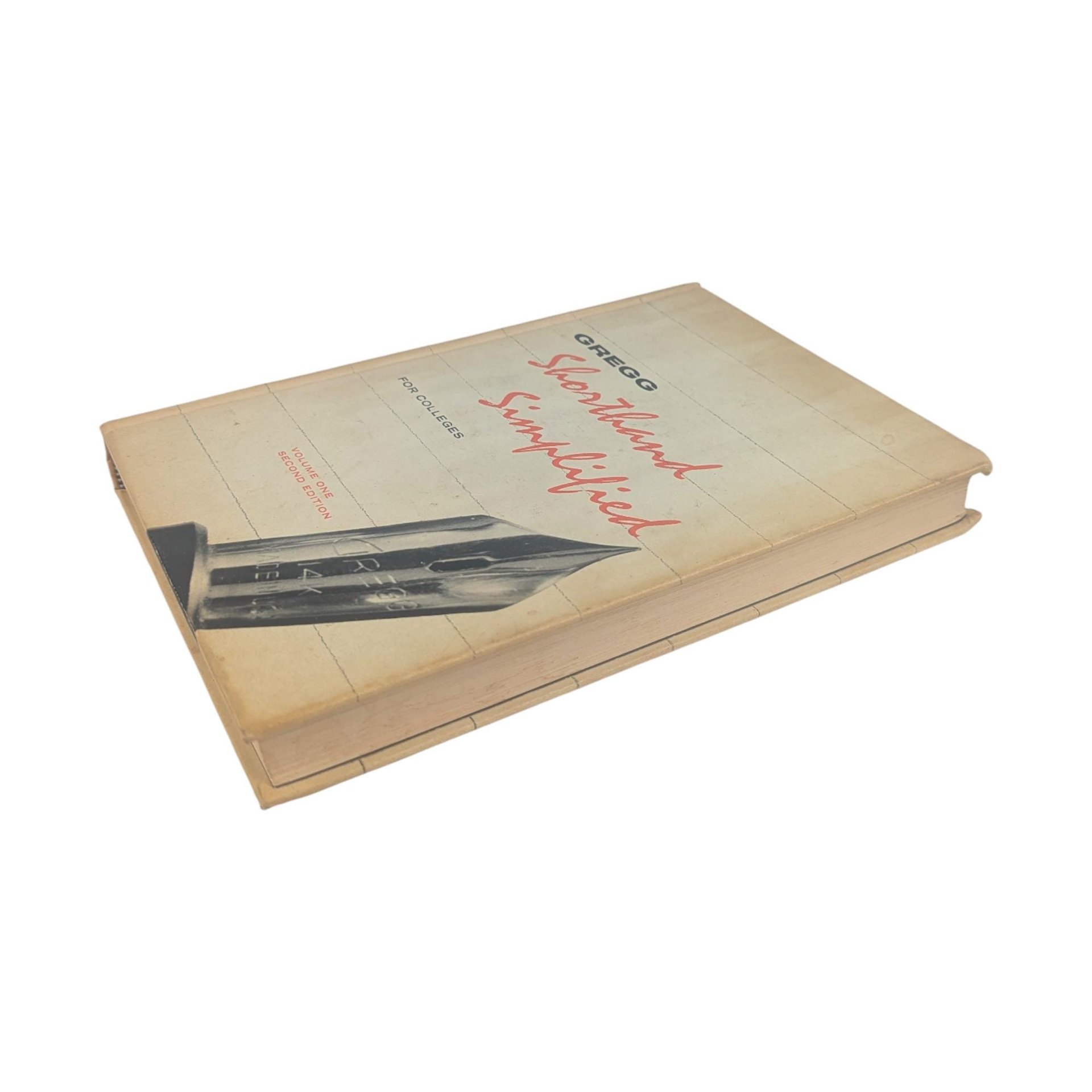 1958 Gregg Shorthand Simplified For Colleges Hardcover
