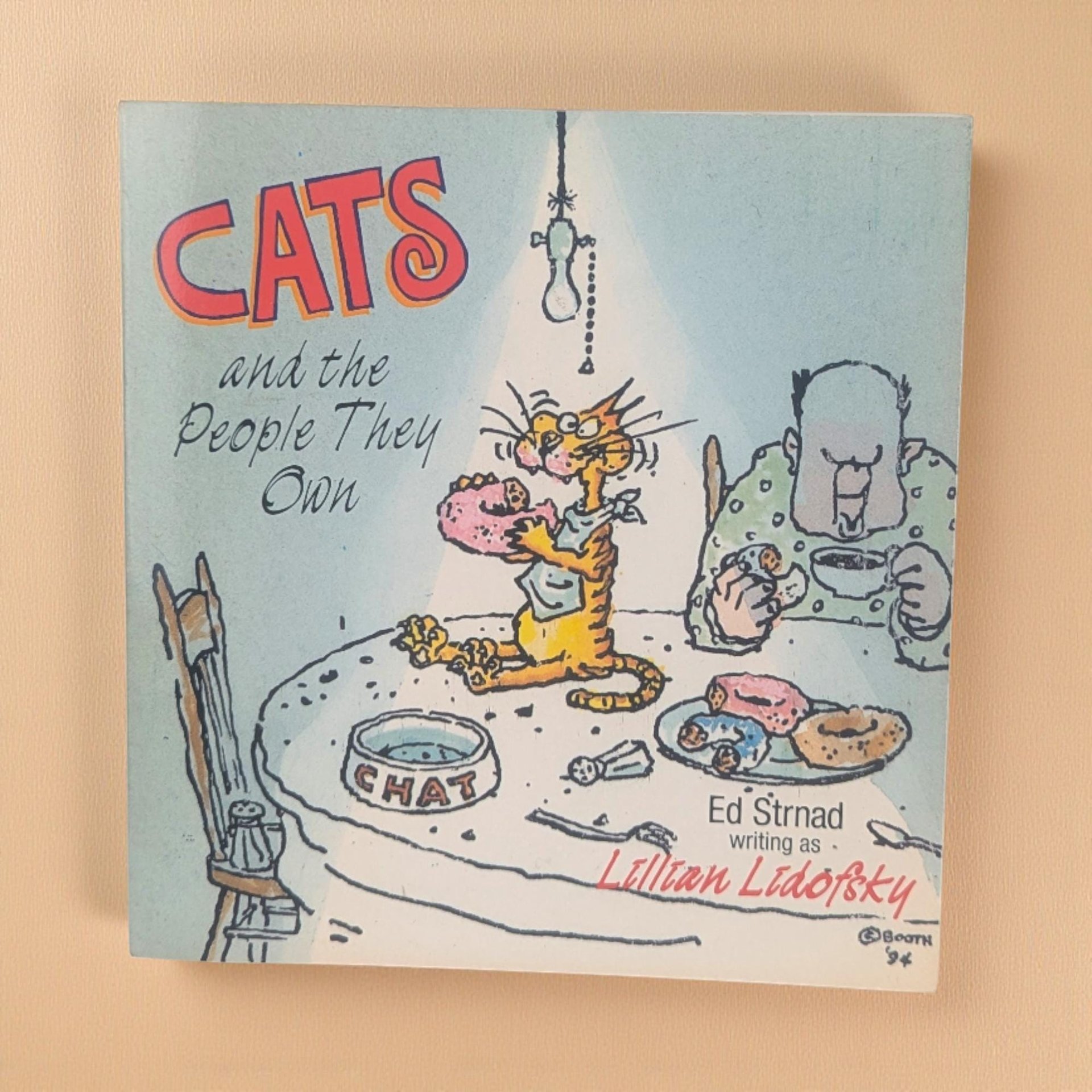 1995 Cats and the People They Own Ed Strnad Softcover