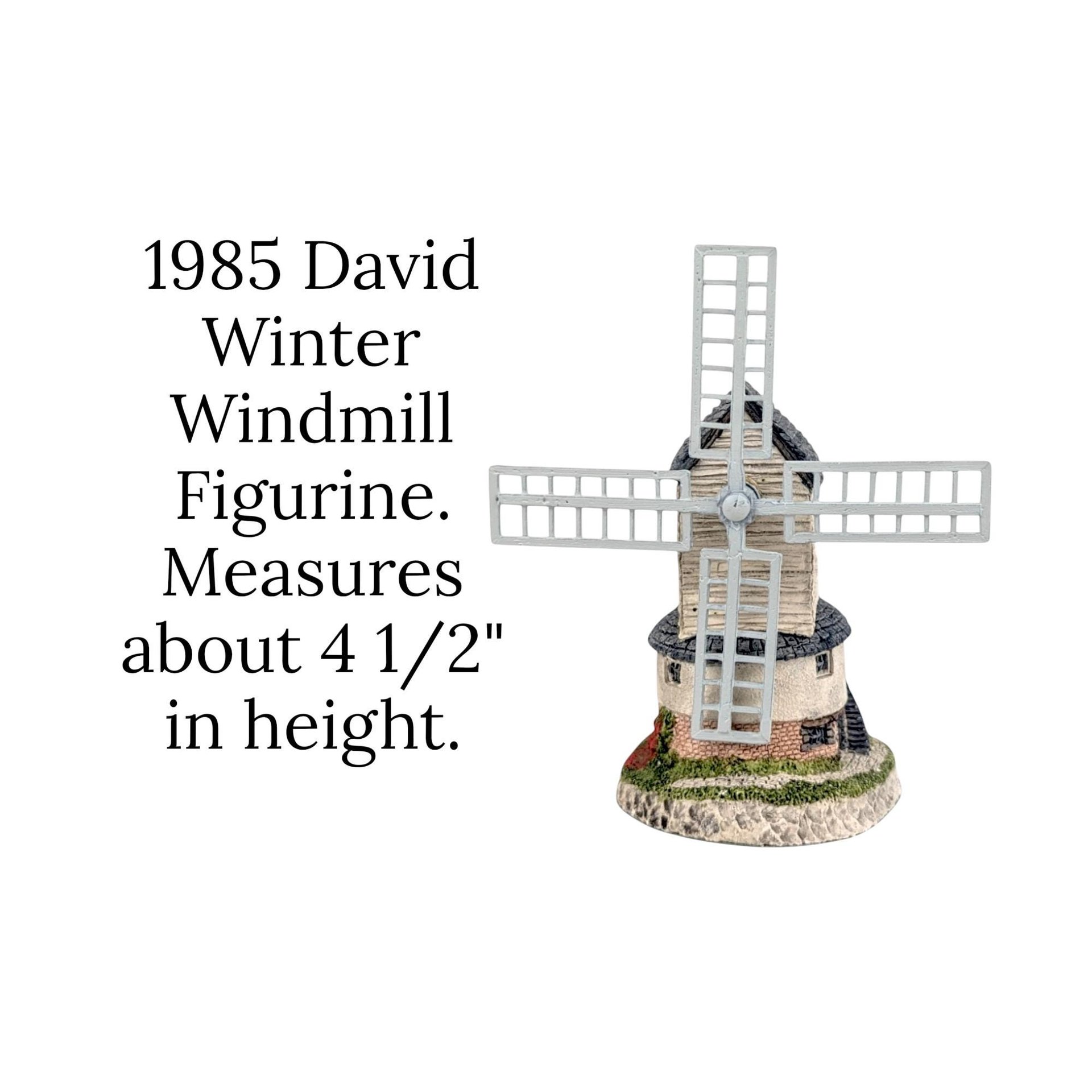 1985 David Winter Windmill Figurine