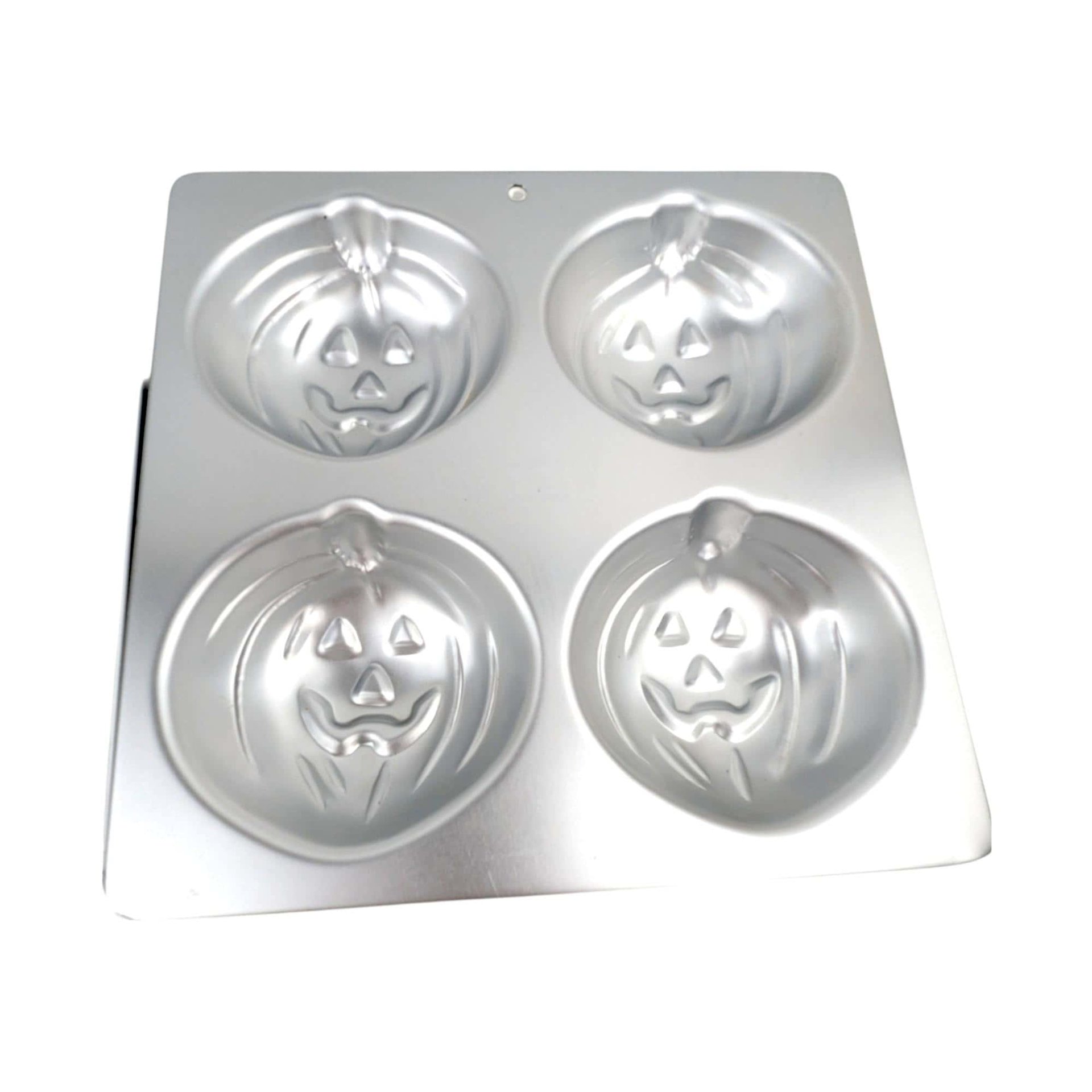 1990s Wilton Pumpkin Jack O Lantern Cake Pan Lot