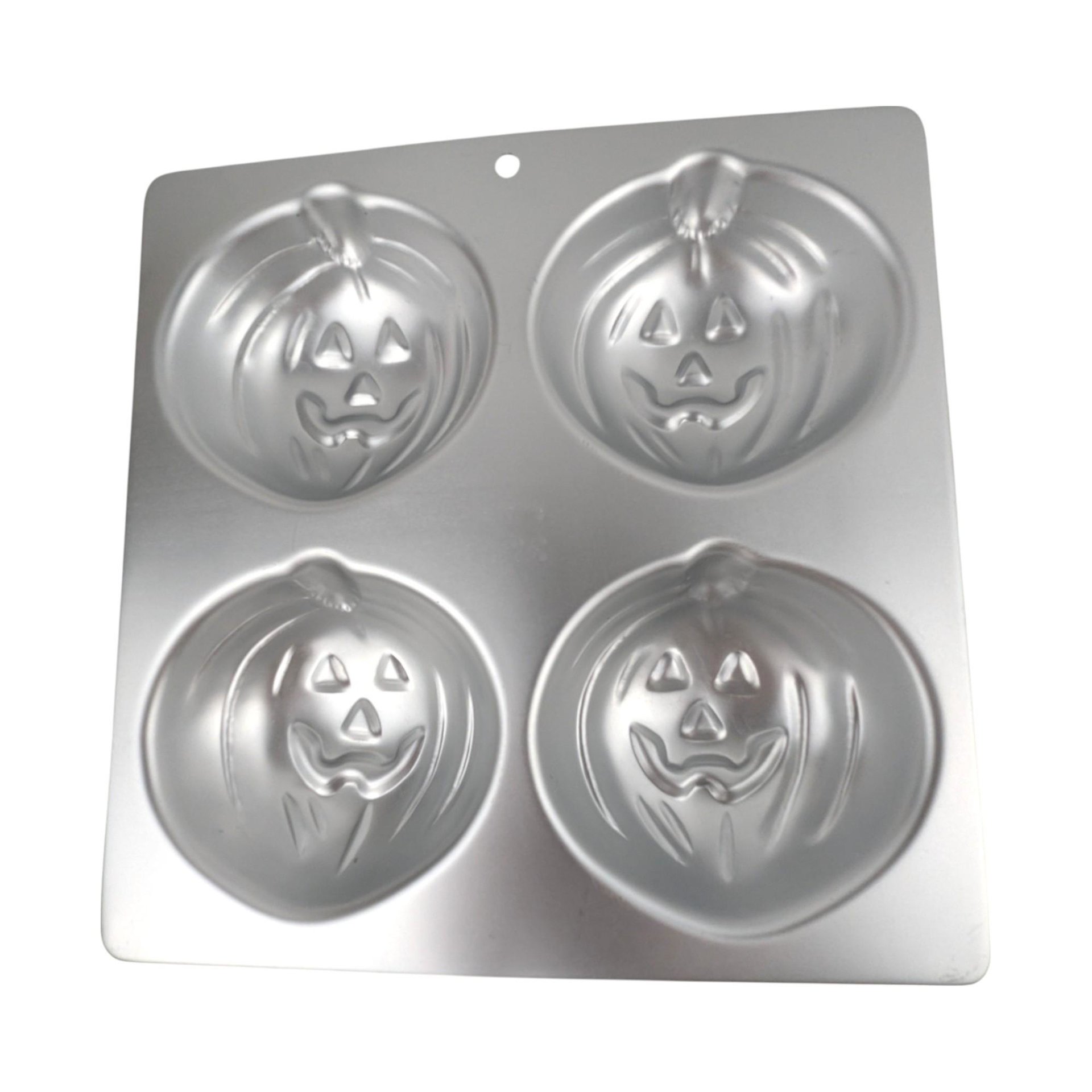 1990s Wilton Pumpkin Jack O Lantern Cake Pan Lot