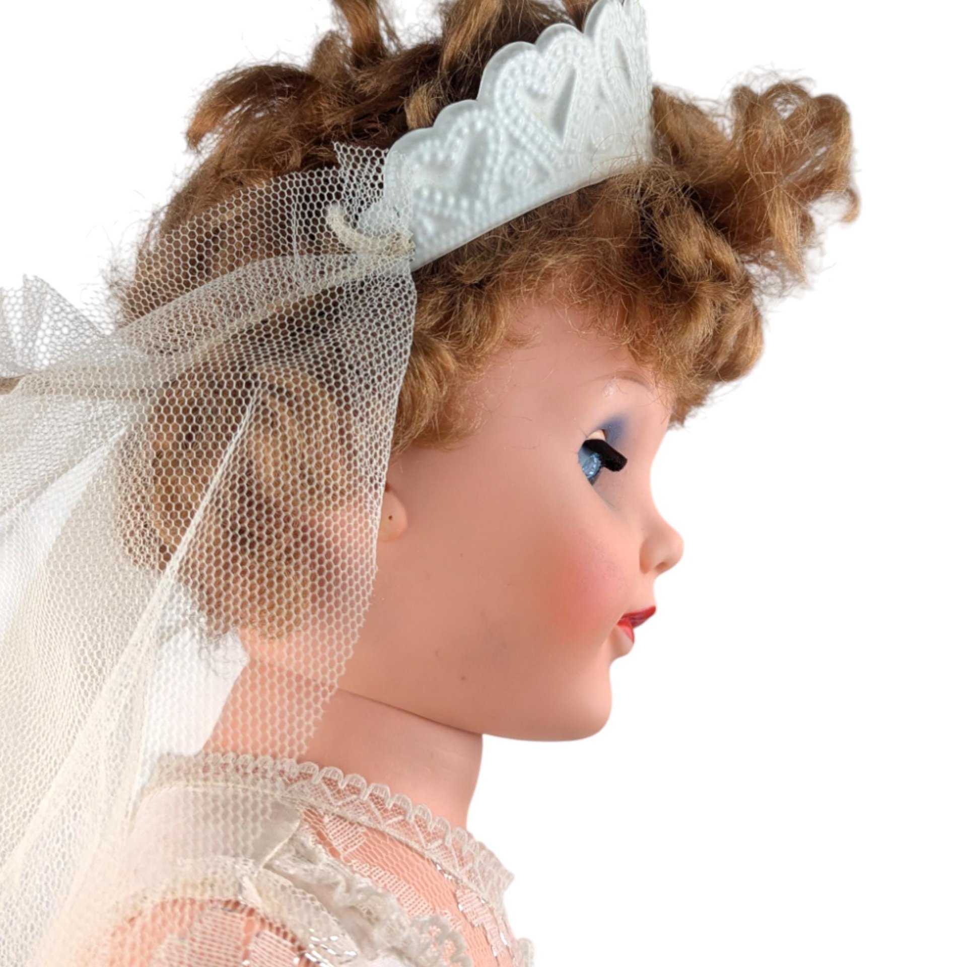 Vintage 1950s Tall Wedding Bride Doll