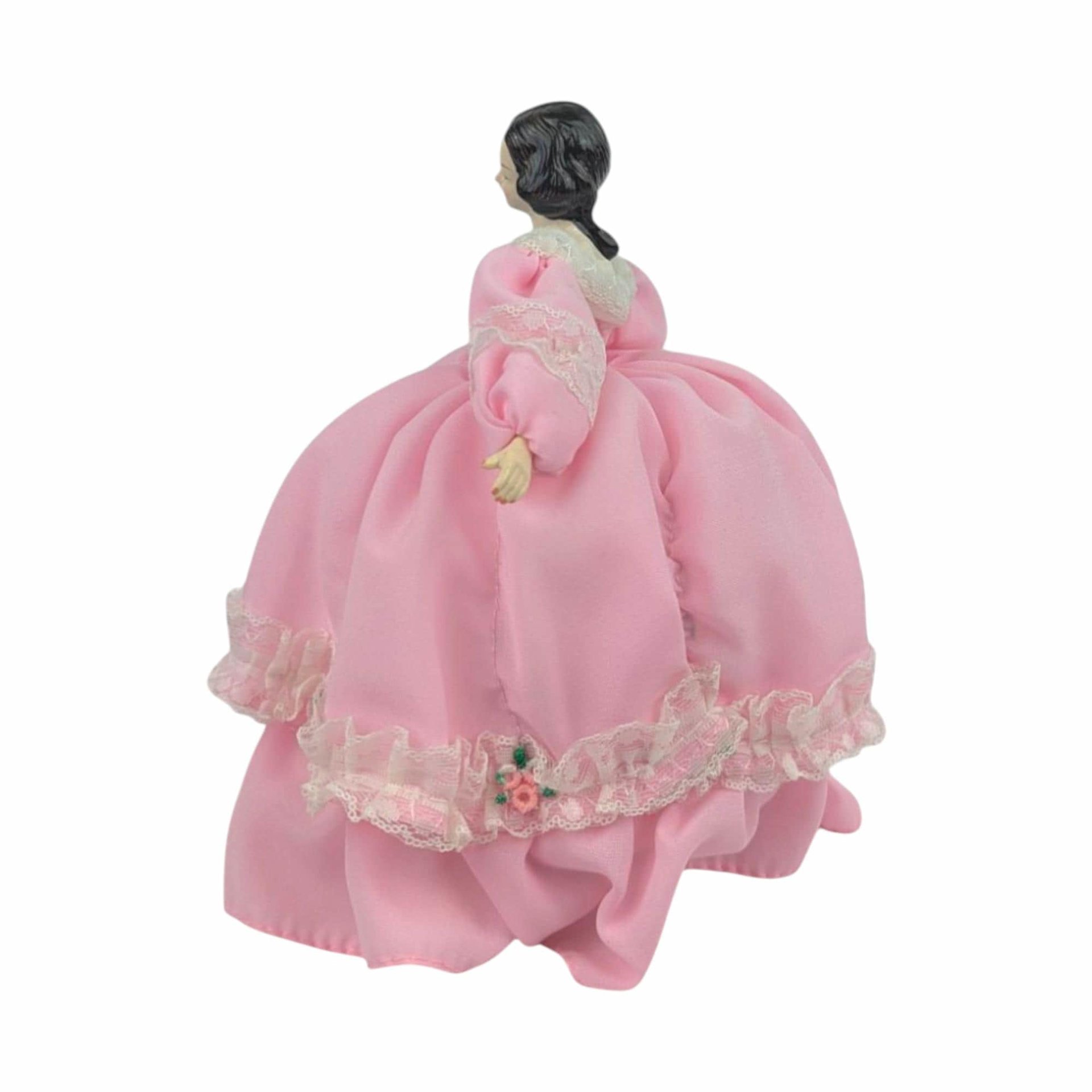 1970s Bradley Musical Pink Dress Doll