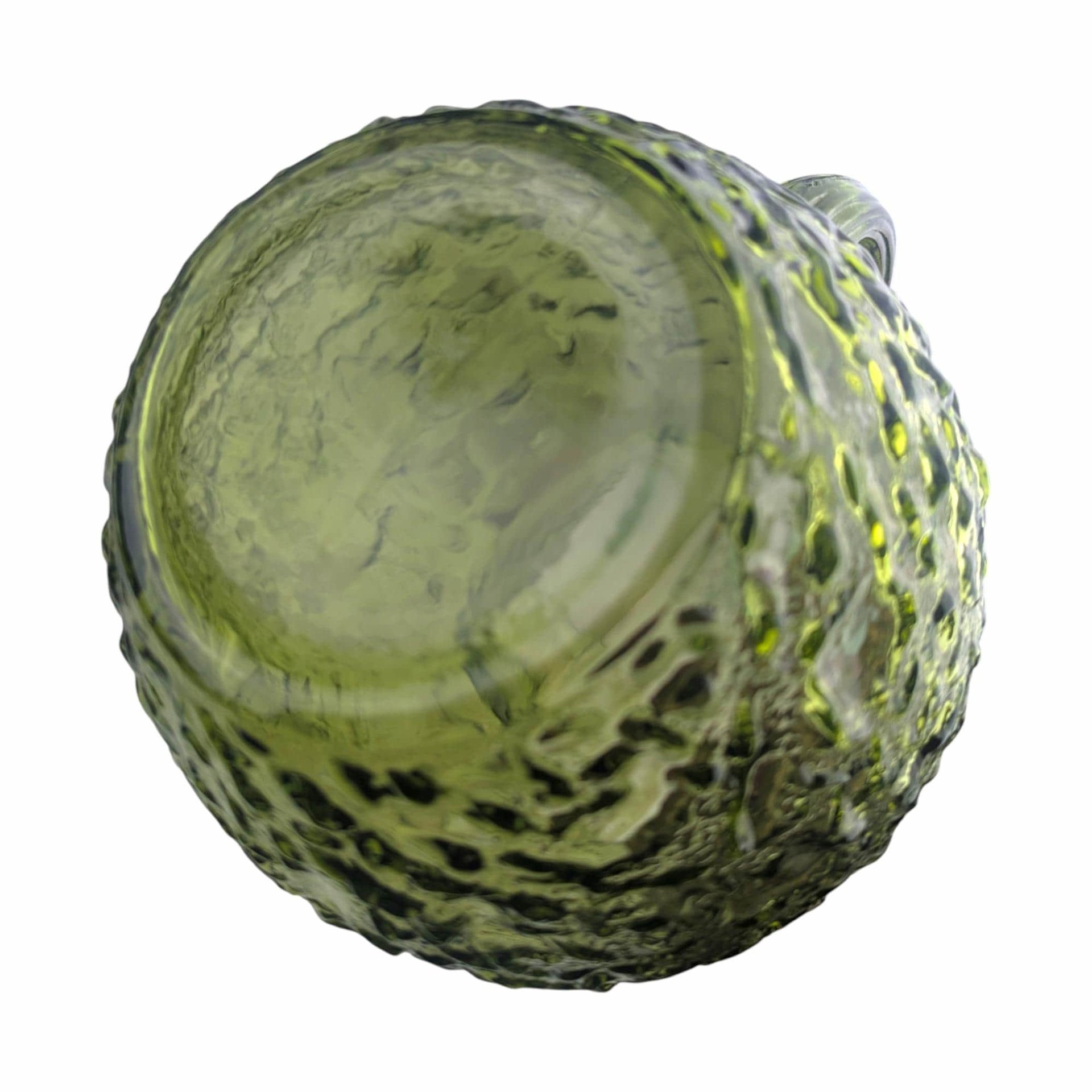 Vintage Anchor Hocking Soreno Green Glass Pitcher