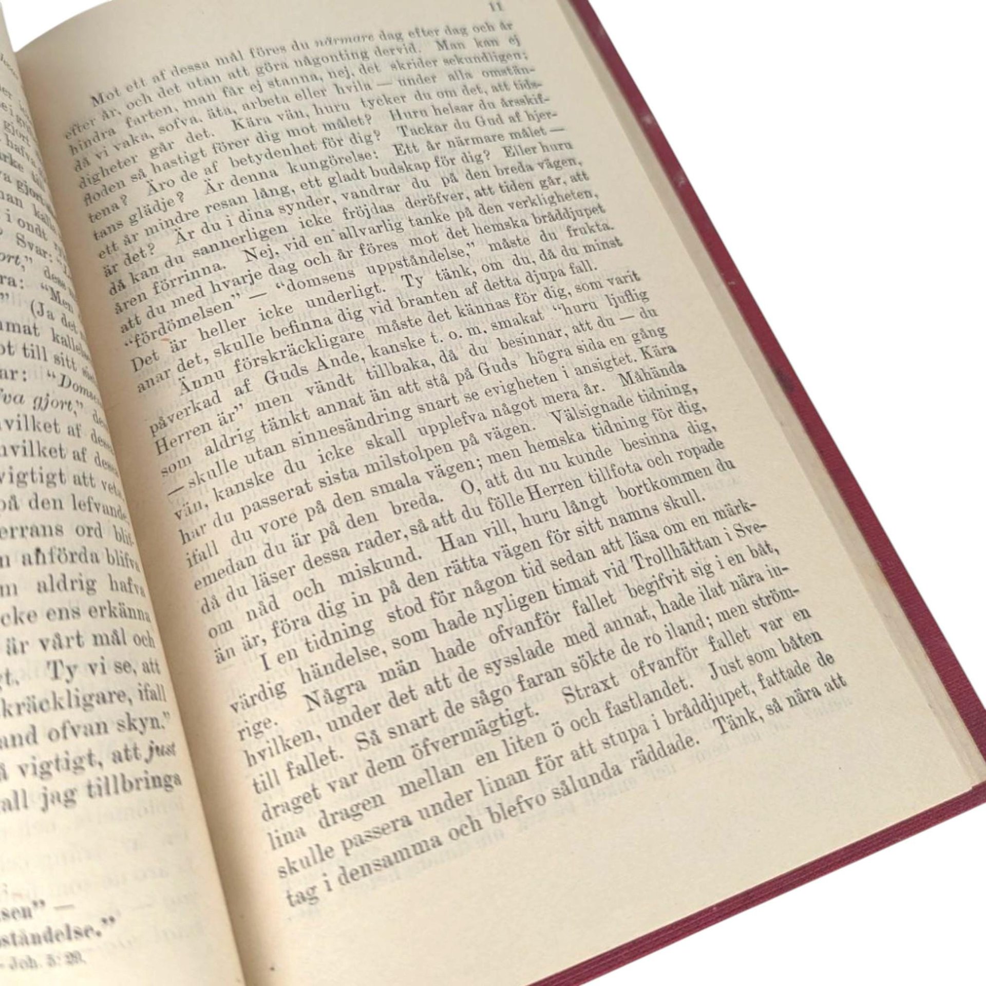 1883 Christlig Chronika Kalender Swedish Book