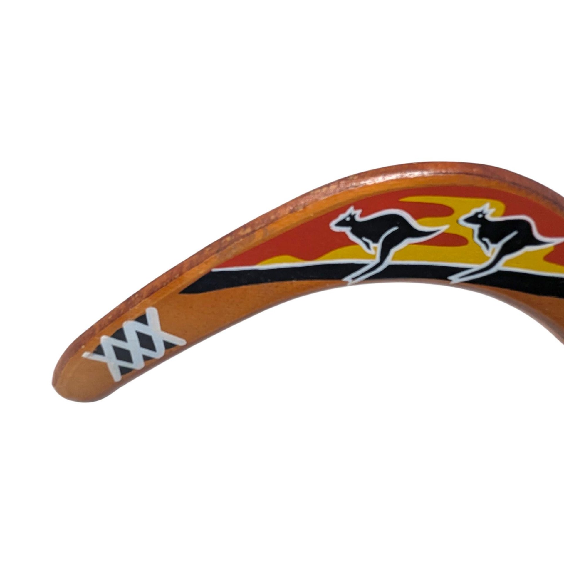 Vintage Australian Handmade Wooden Boomerang
