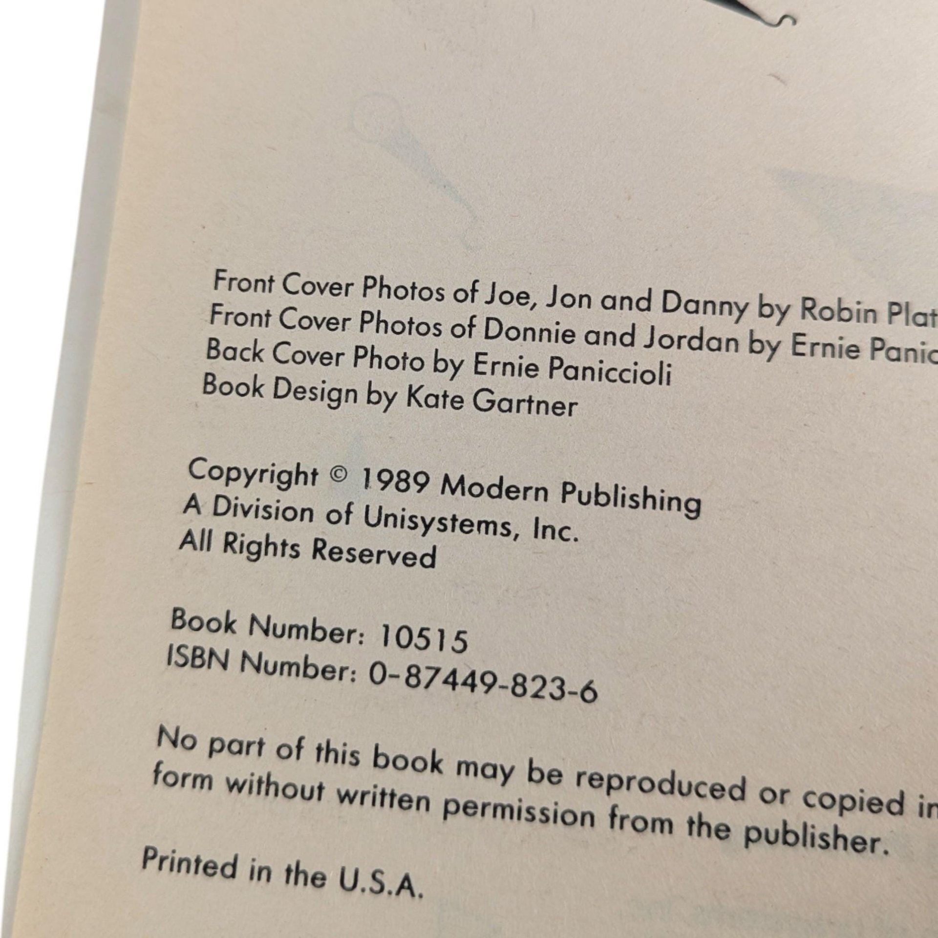 New Kids on the Block by Anne M. Raso (1989)