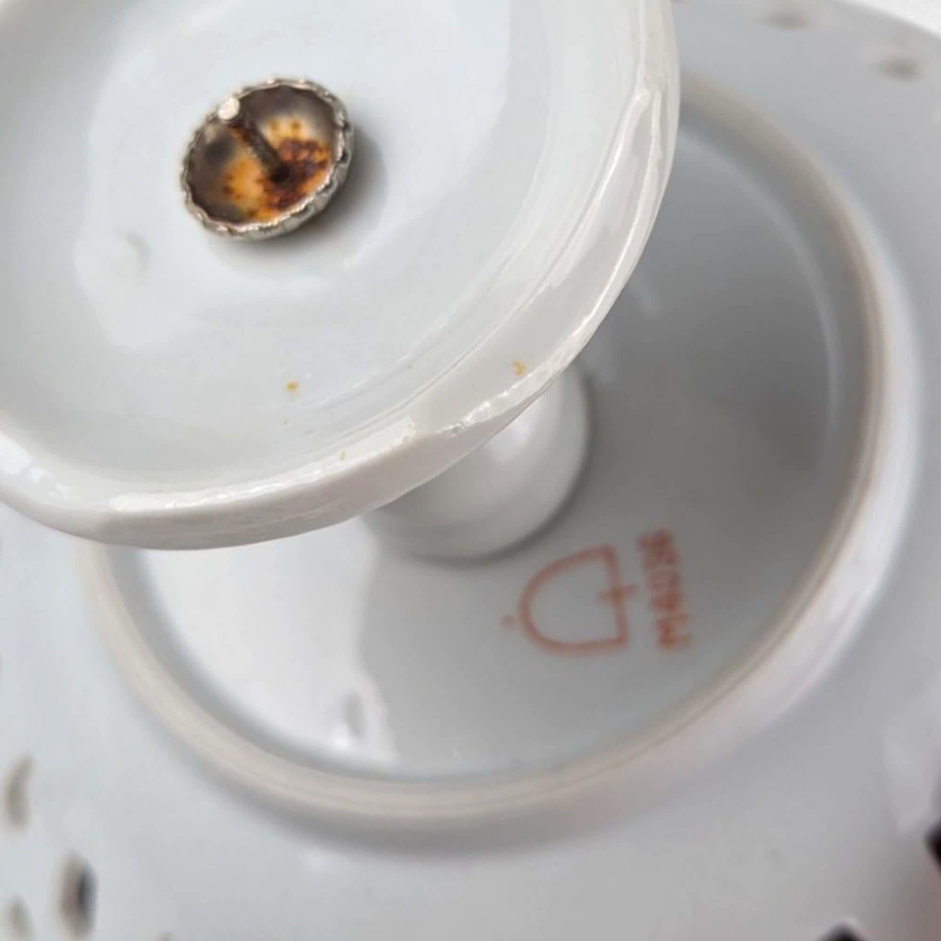 Vintage Arnart Porcelain Pedestal Bowl (M4036)