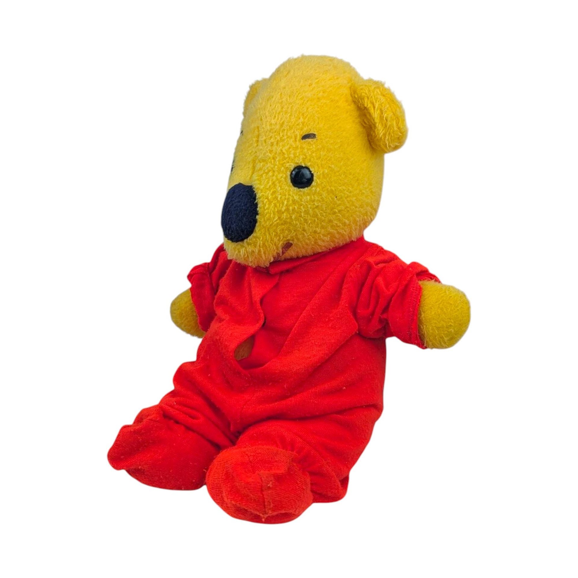 Vintage Sears Winnie the Pooh Plush in Pajamas