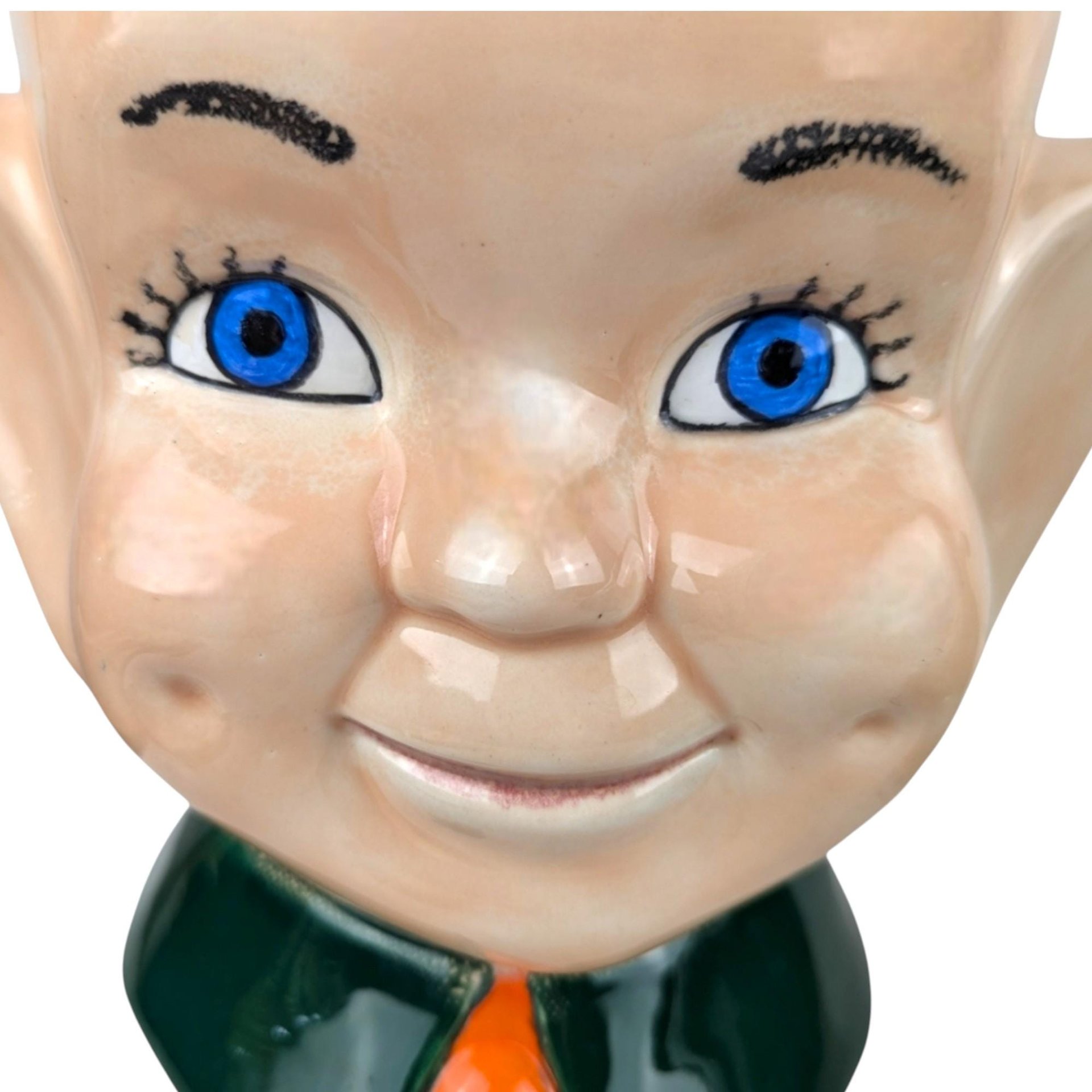 1960s Pixie Elf Ceramic Cookie Jar