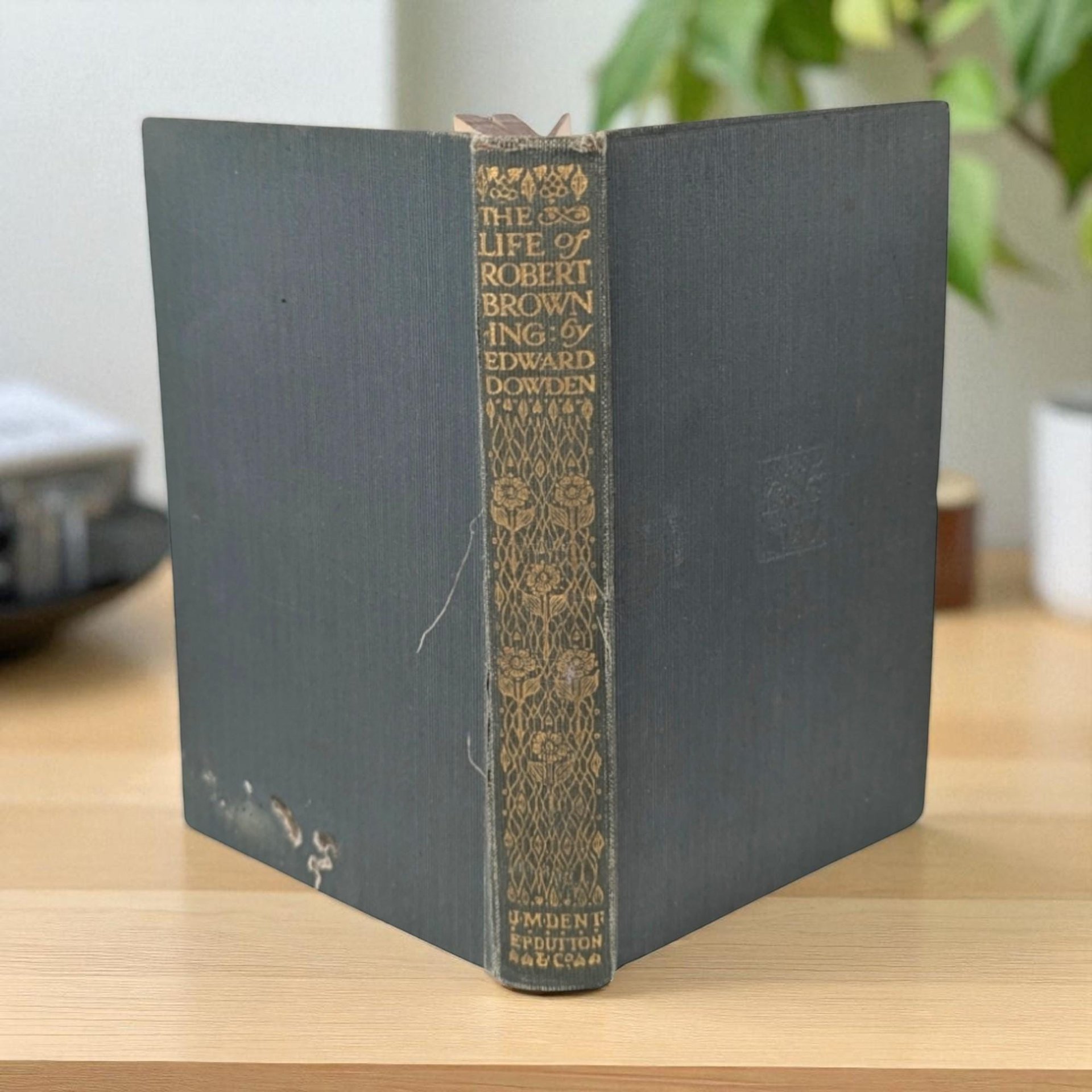1904 Life of Robert Browning Hardcover: Edward Dowden