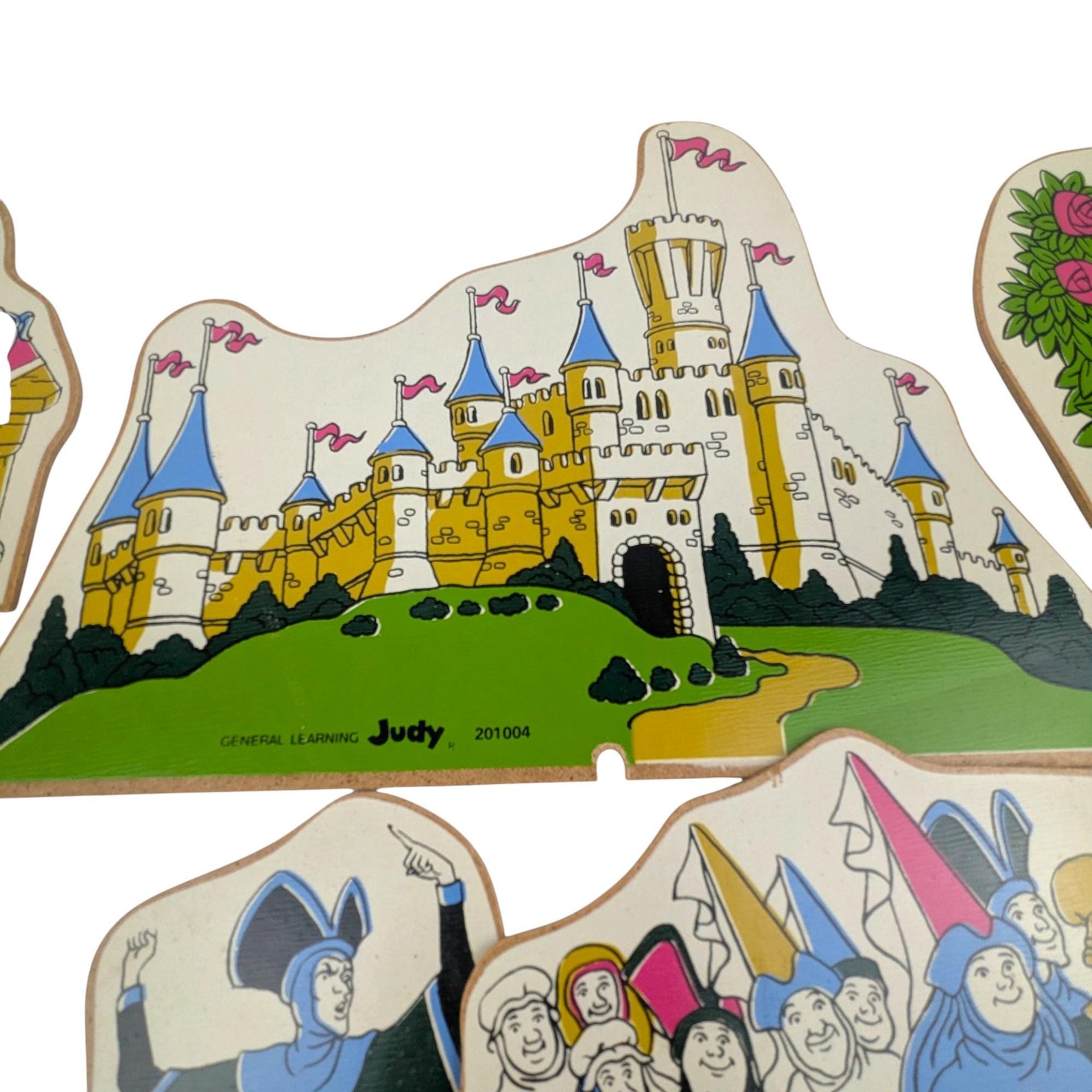 Vintage Sleeping Beauty Story Set: Judy Company 11 Pieces