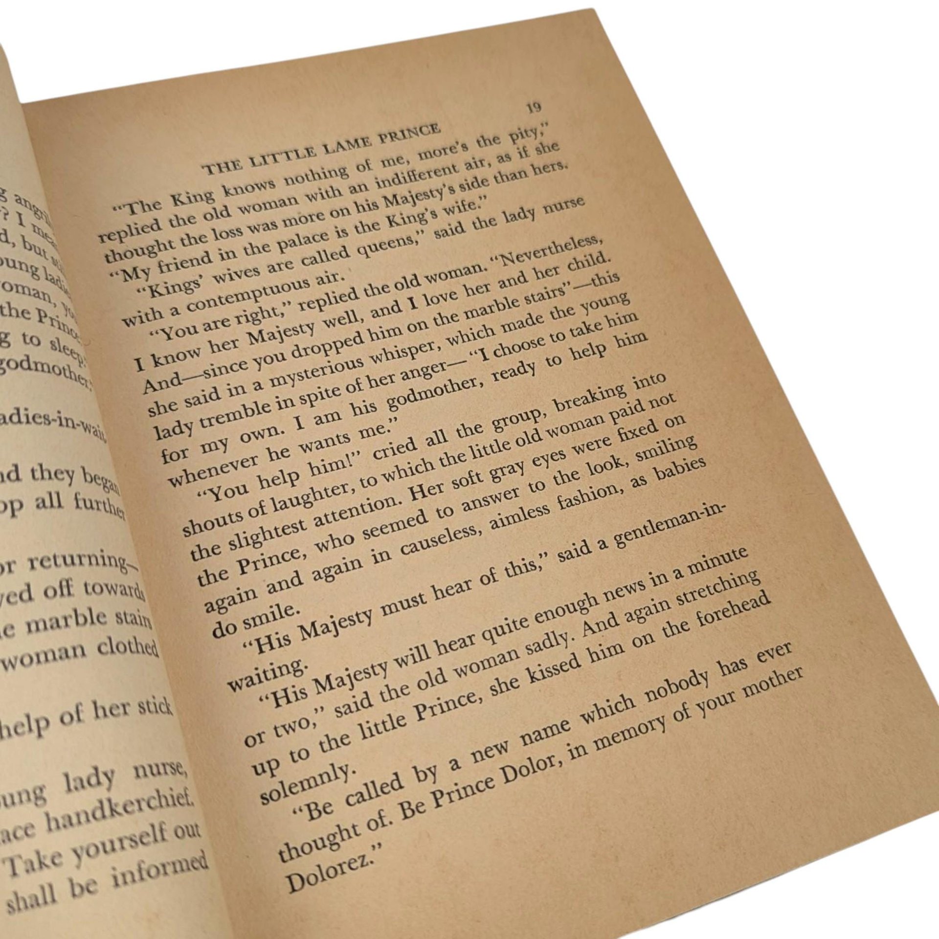 1964 Whitman The Little Lame Prince and His Traveling Cloak, Hardcover