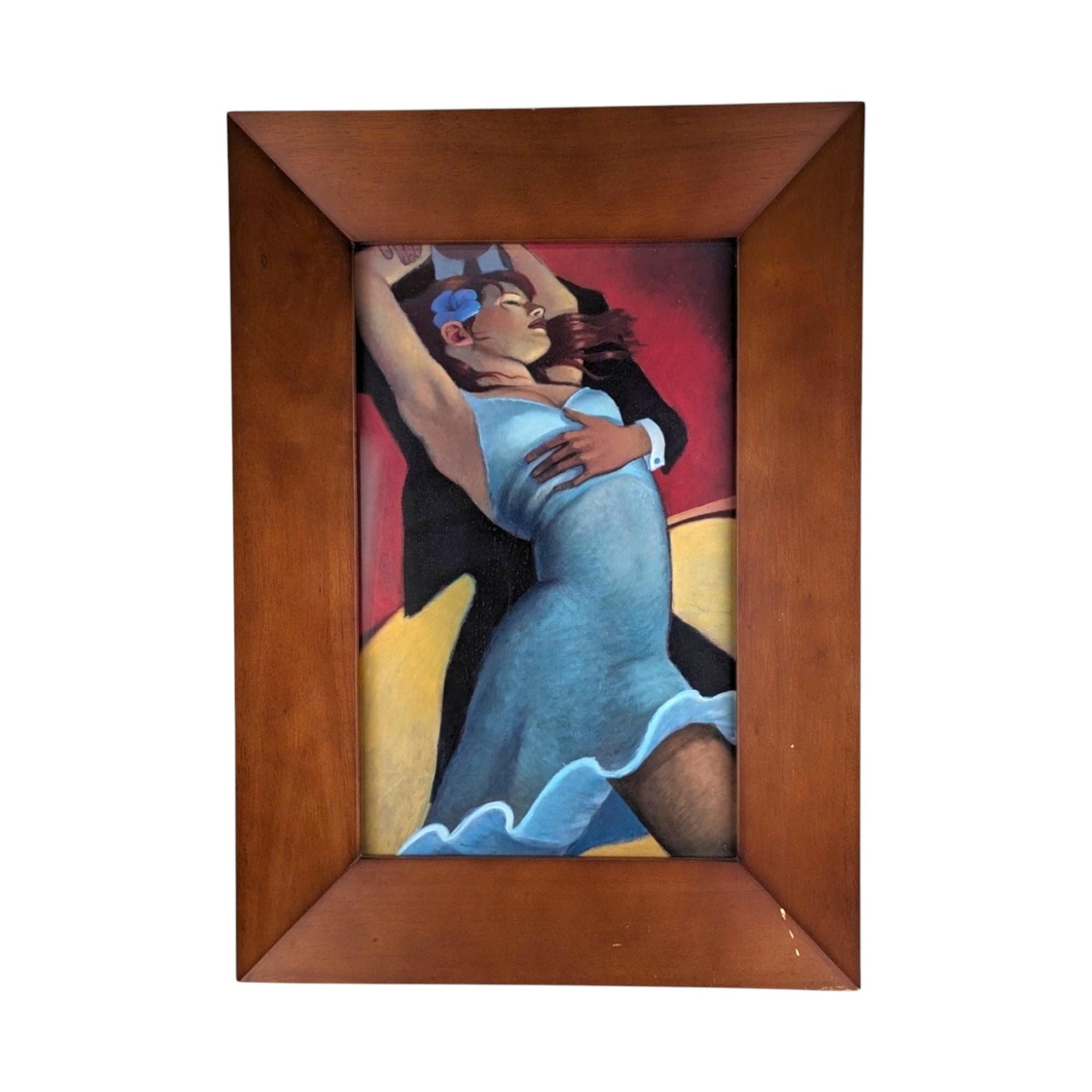 Bill Brauer "Scarlet Dancer", Tango Print