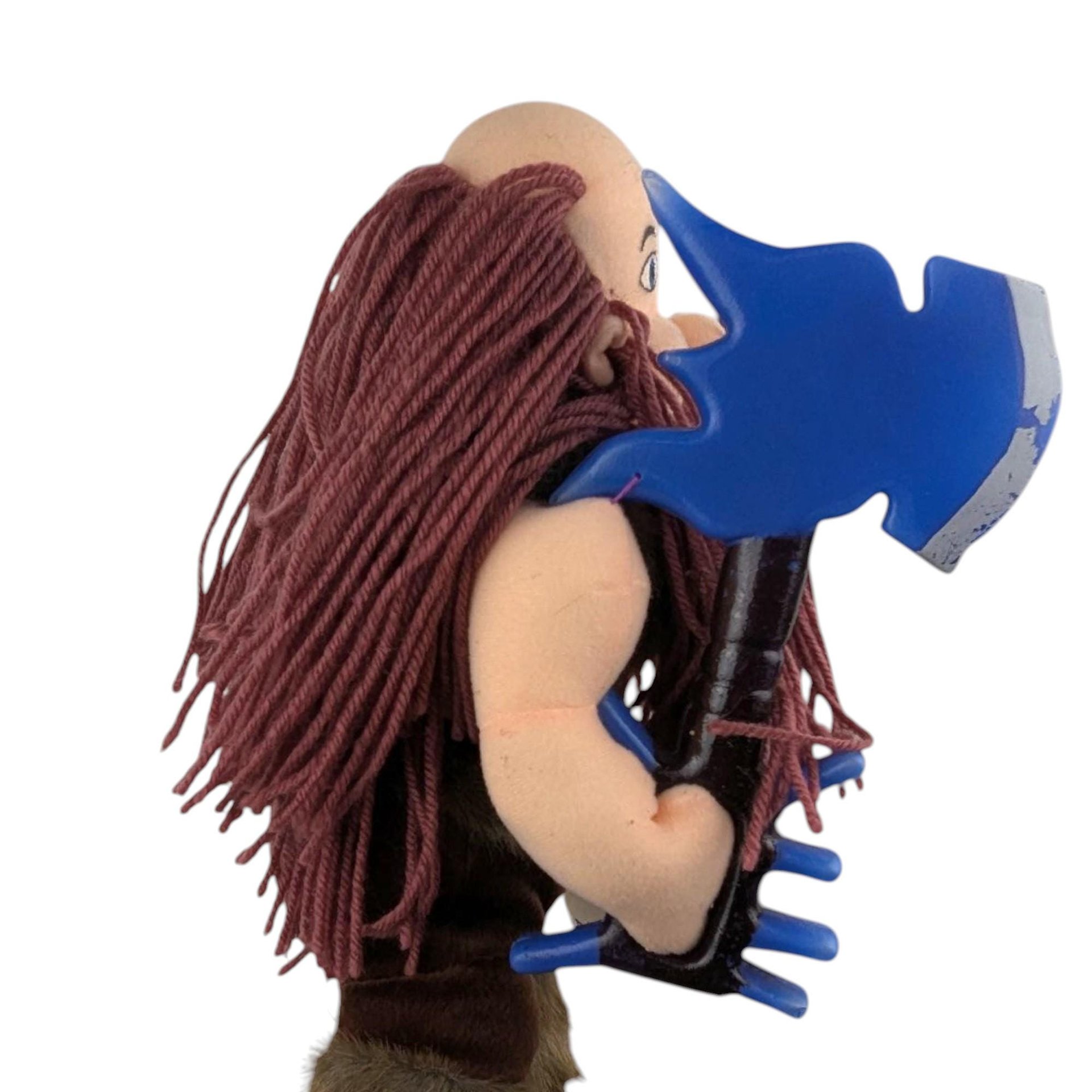 Vintage Ragnar the Viking Plush Doll