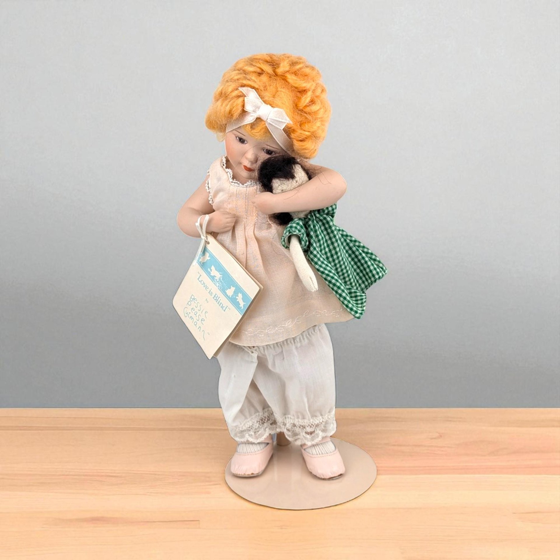 1988 Bessie Pease Gutmann "Love is Blind" Porcelain Doll