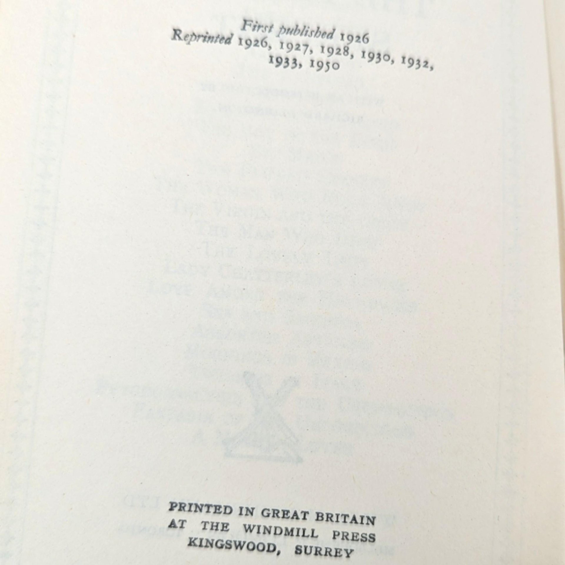 1950 D.H. Lawrence The Plumed Serpent Hardcover Book