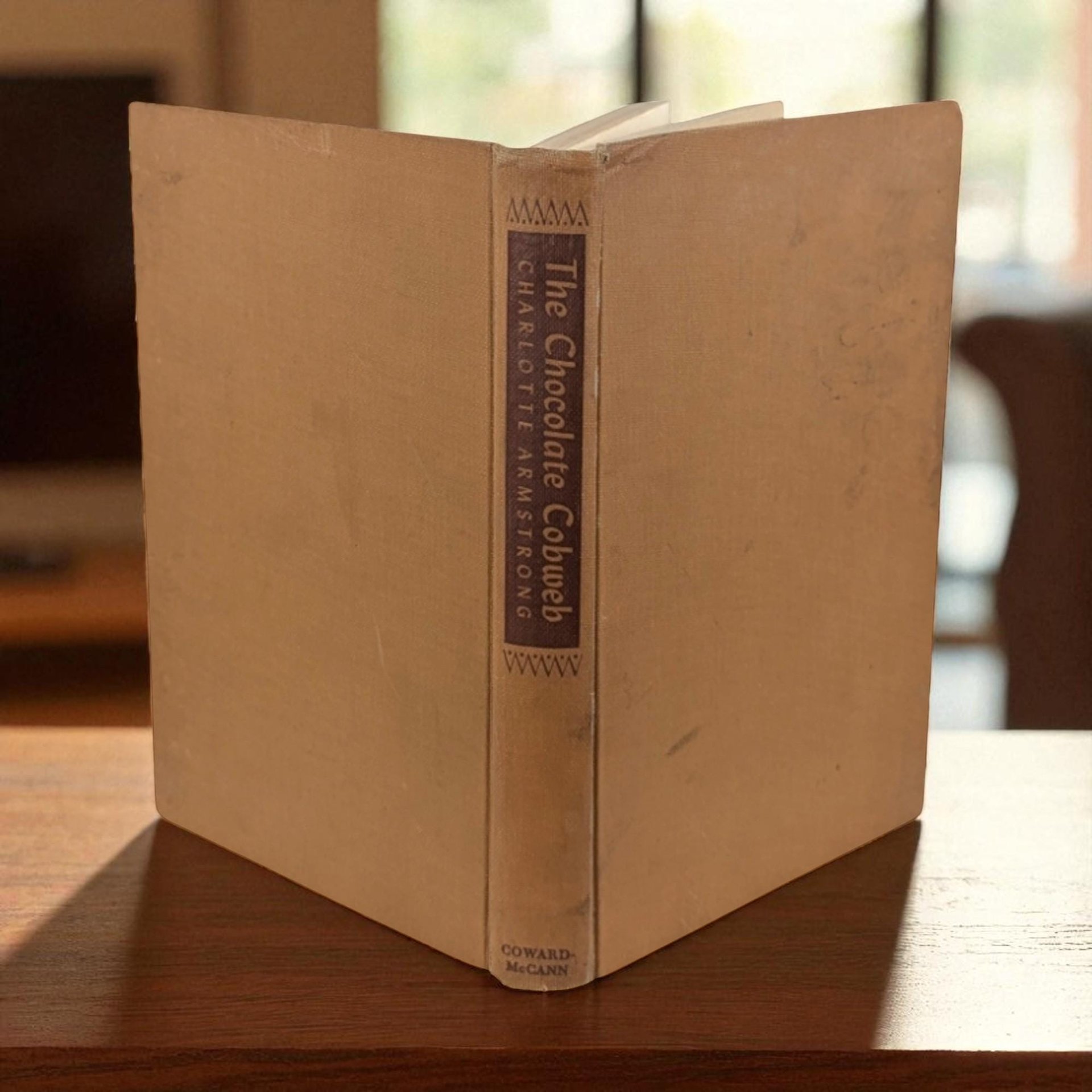 1948 Charlotte Armstrong The Chocolate Cobweb Hardcover Book