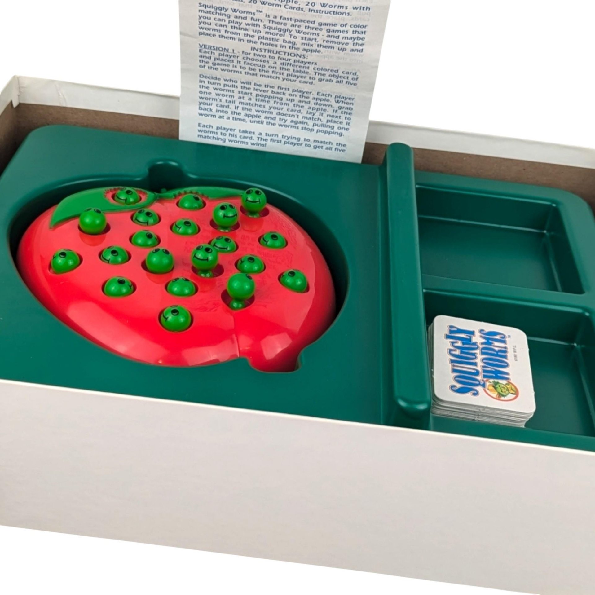 1991 Golden Squiggly Worms Game