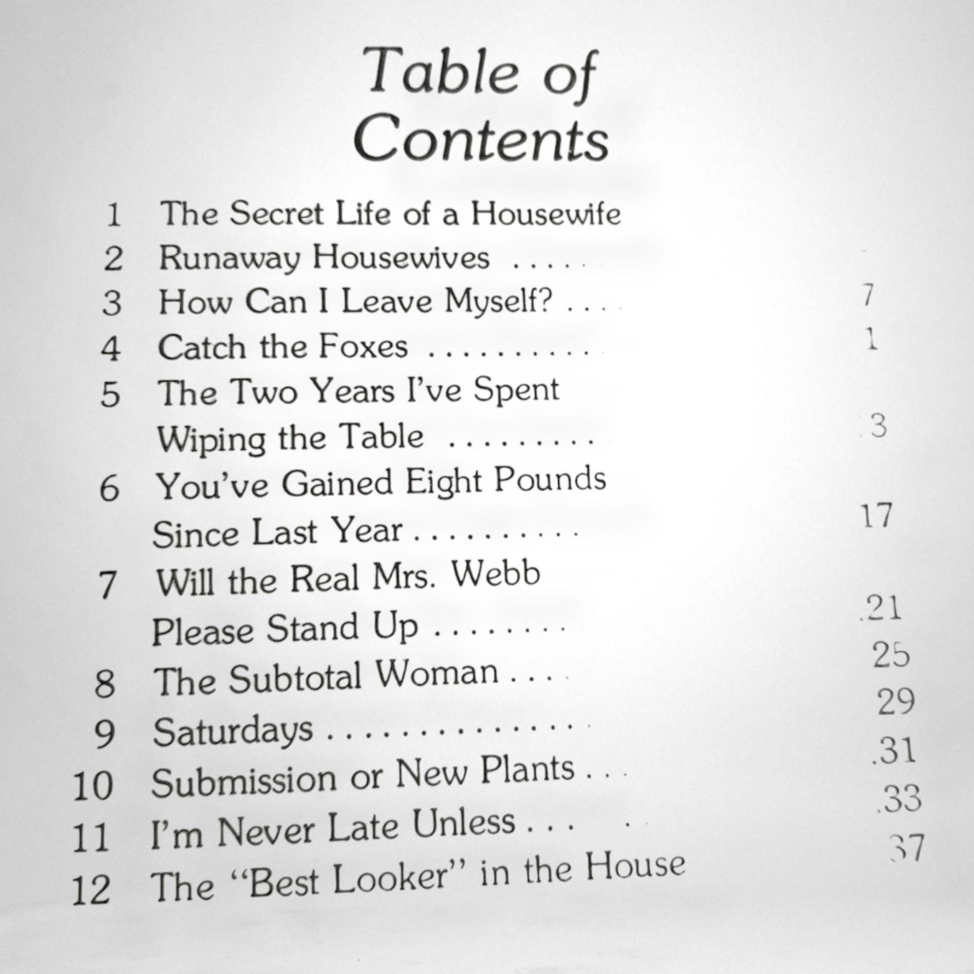 1978 The Secret Life of a Housewife by Linda Howard