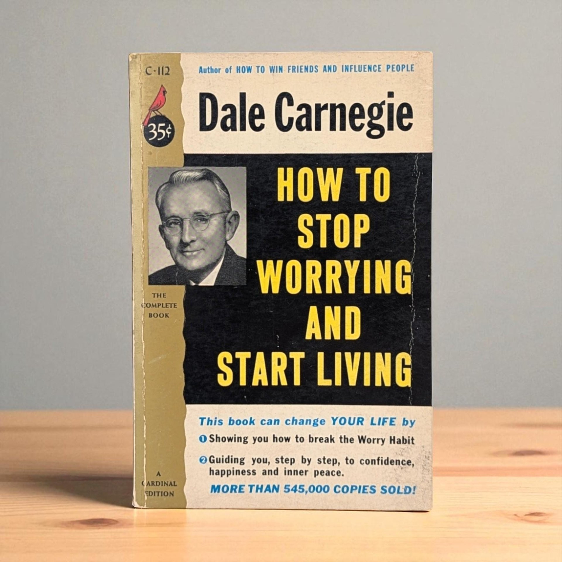 Vintage How to Stop Worrying and Start Living Pocket Book