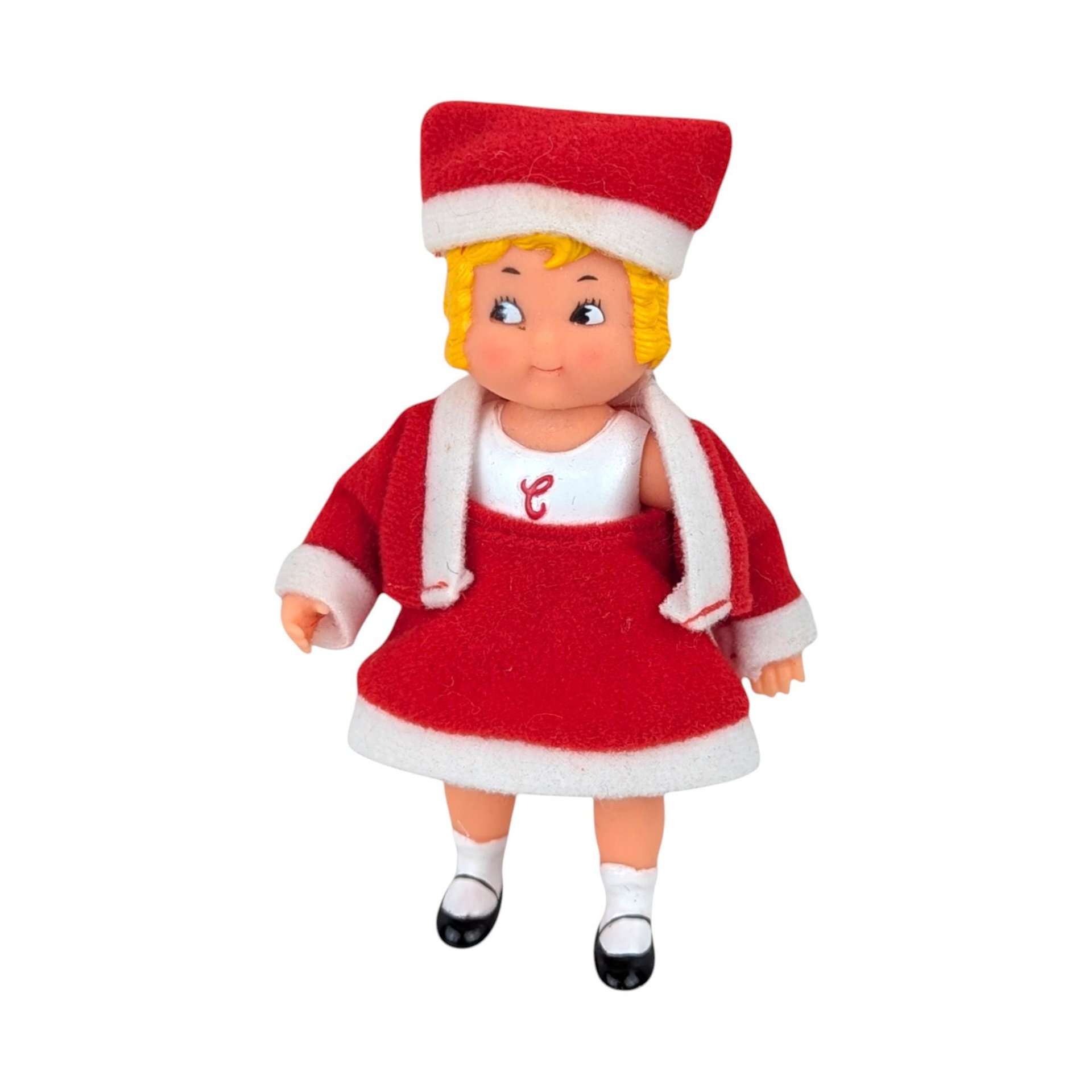 Vintage Campbell’s Kids Santa and Mrs. Claus Dolls