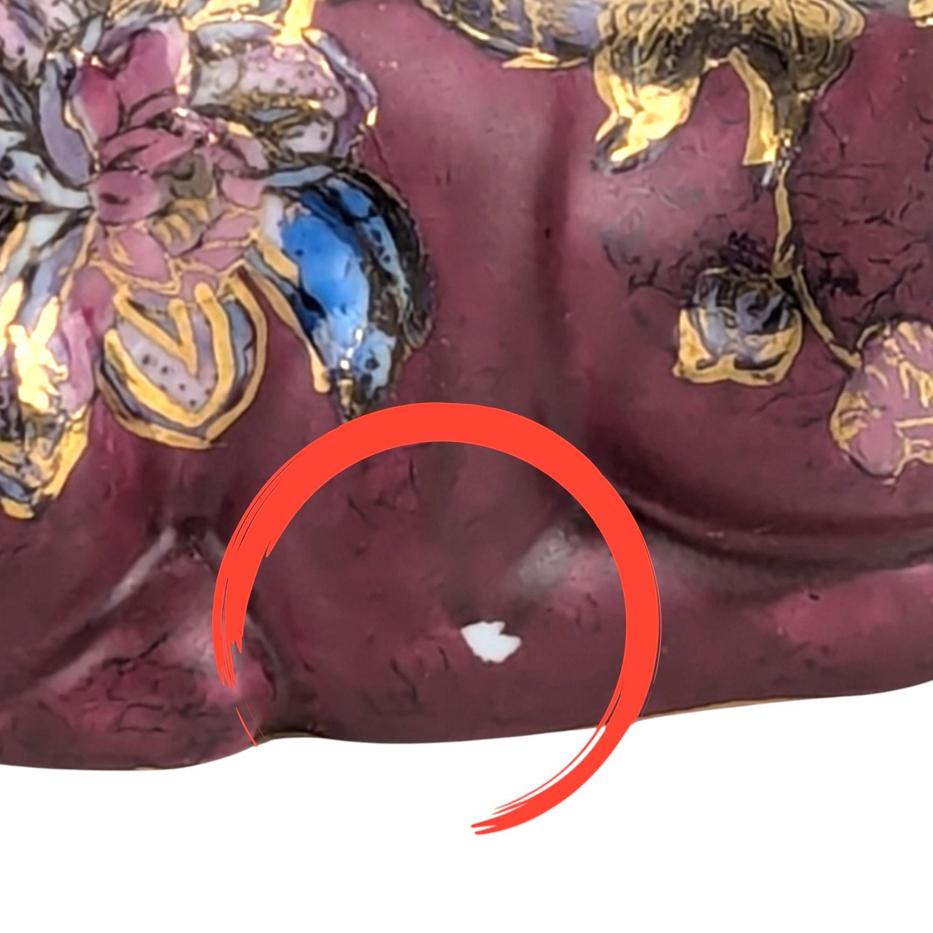 Vintage Fitz and Floyd Painted Cat Figurine