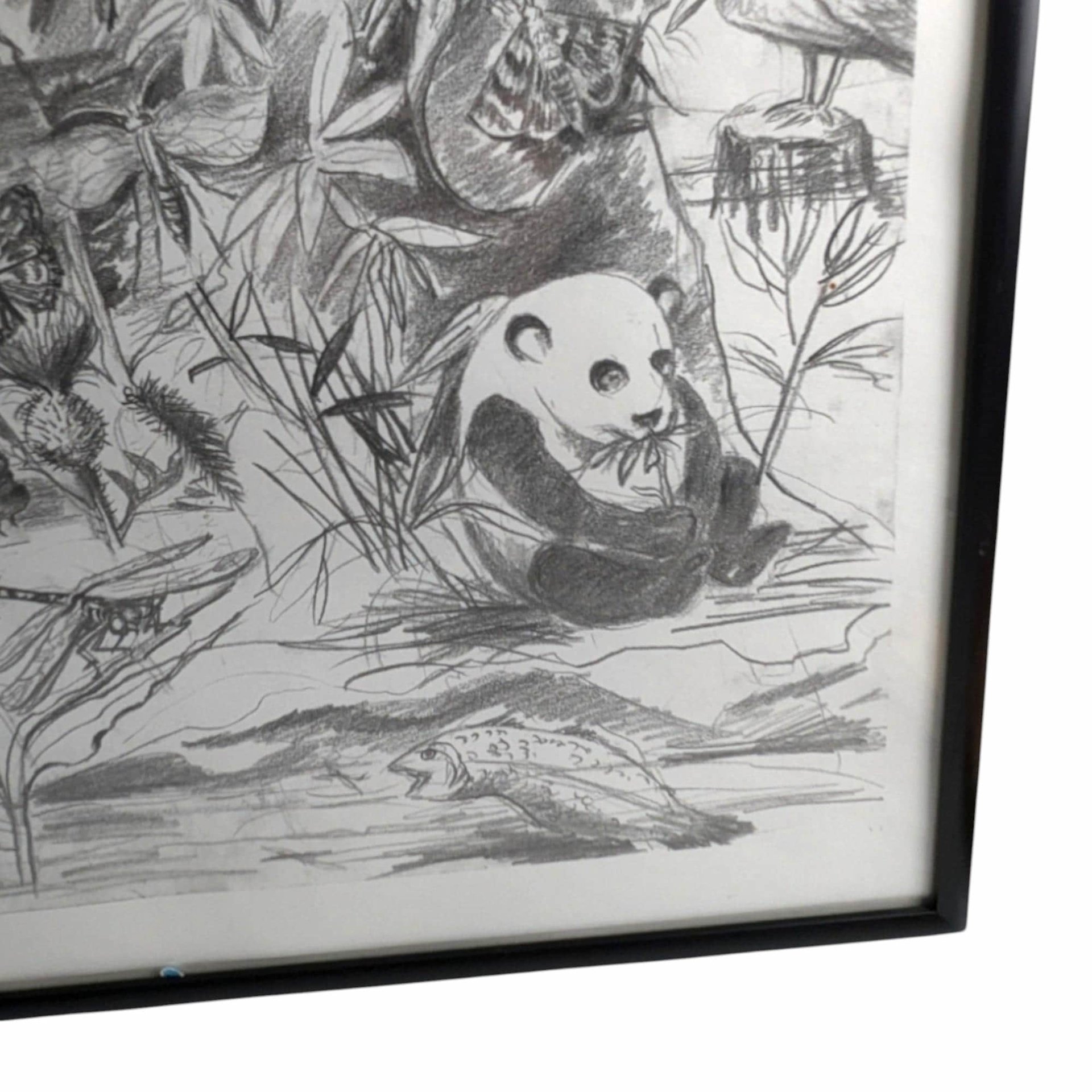 1998 S.G. Thautatta Framed Nature Art Print