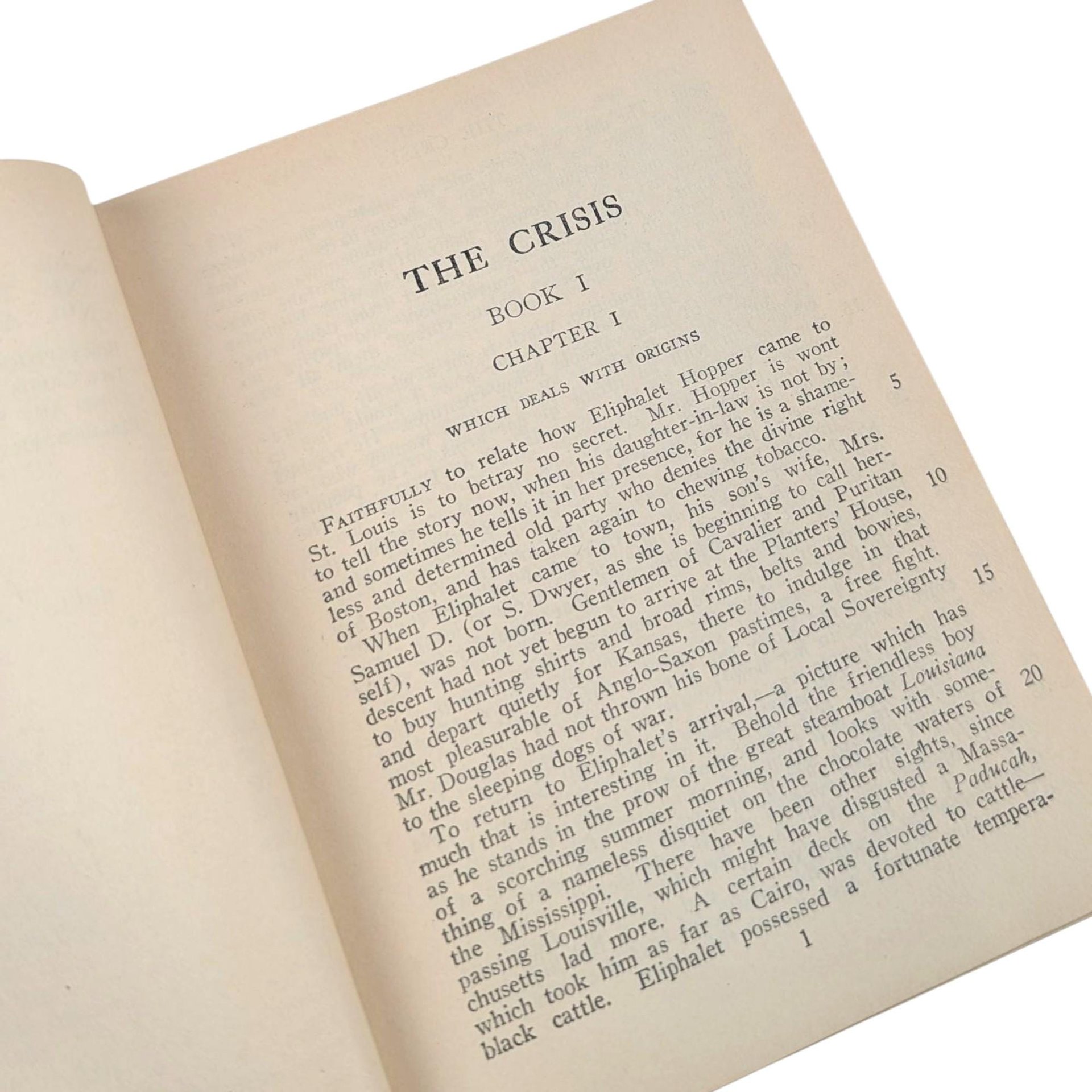 1922 The Crisis by Winston Churchill