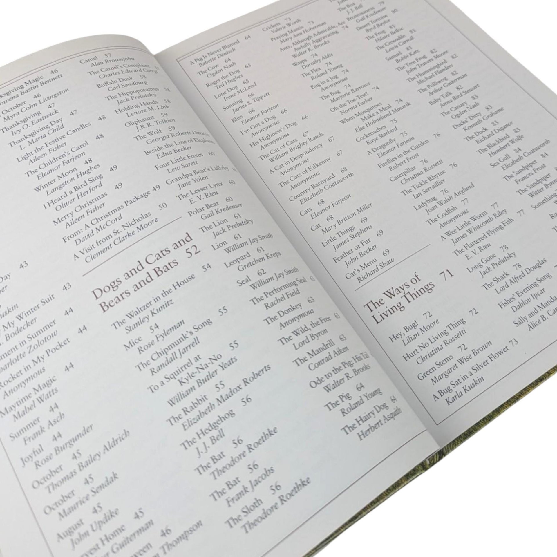 1983 The Random House Book of Poetry for Children