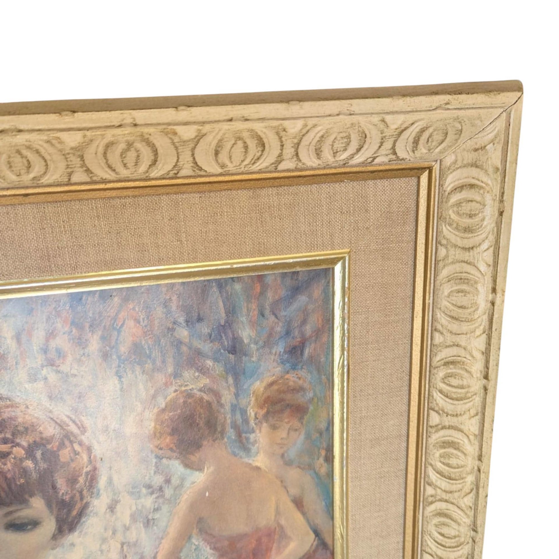 Large Vintage Ballerina Framed Art Prints
