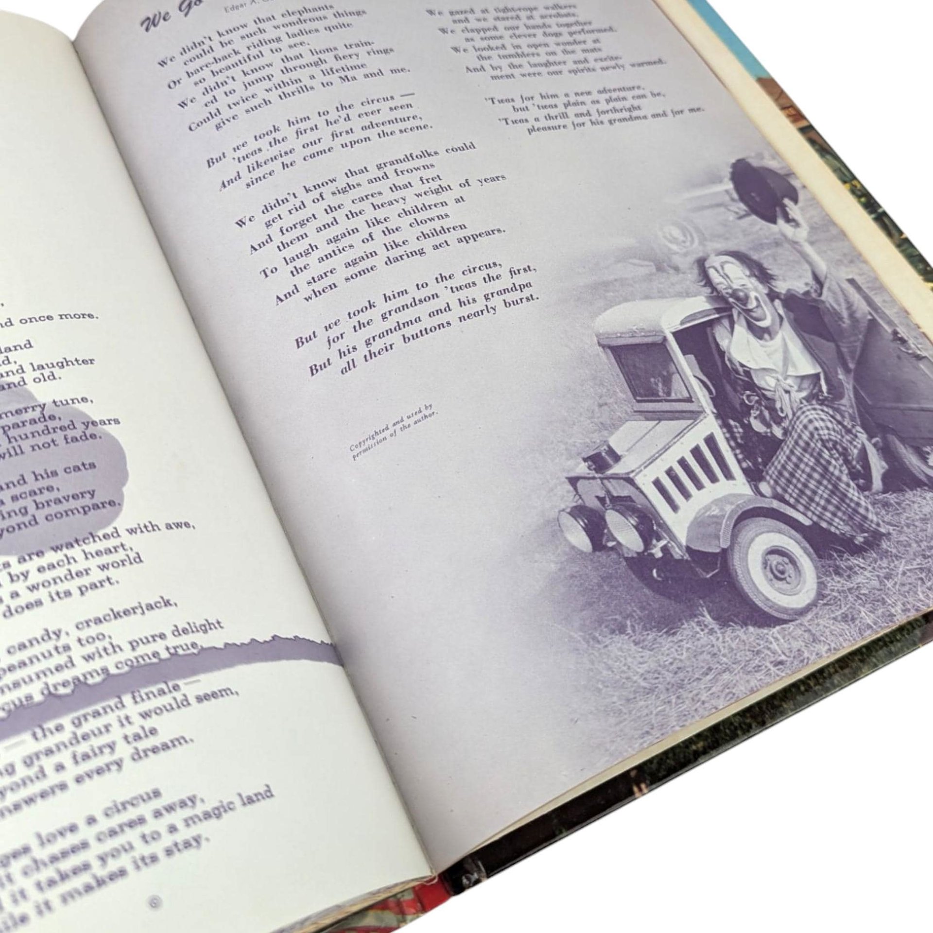 1961 "The Circus" Ideals Hardcover Book