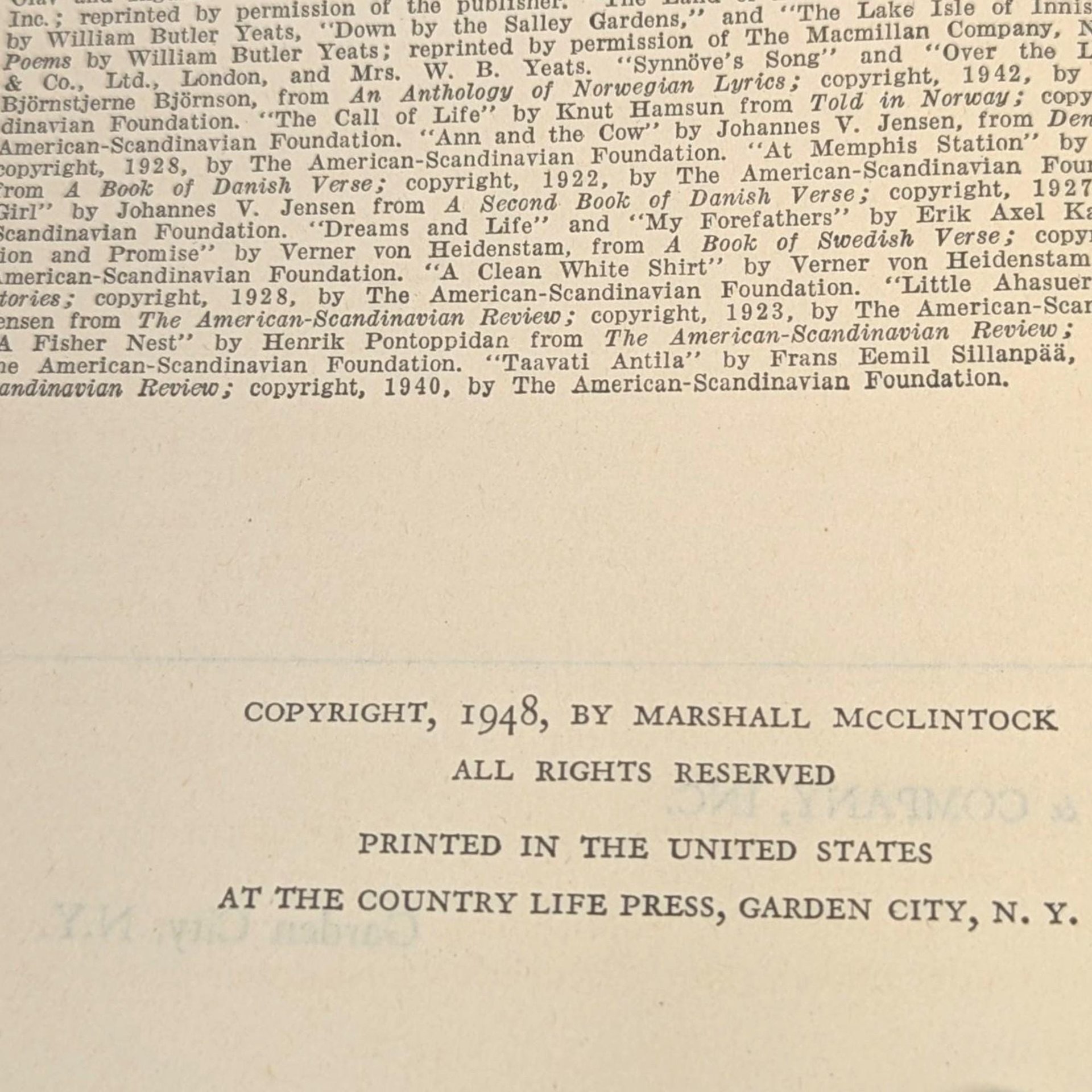 1948 "The Nobel Prize Treasury" Hardcover Book