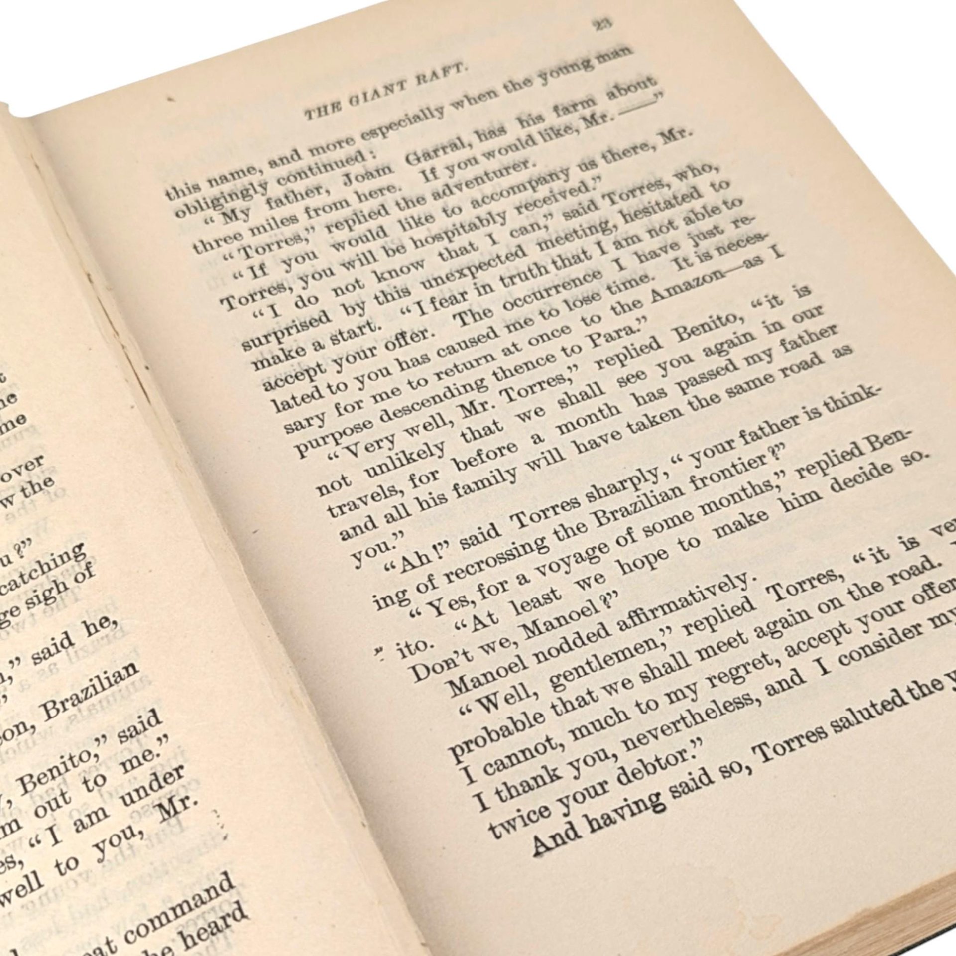 Antique Jules Verne Eight Hundred Leagues on the Amazon Hardcover