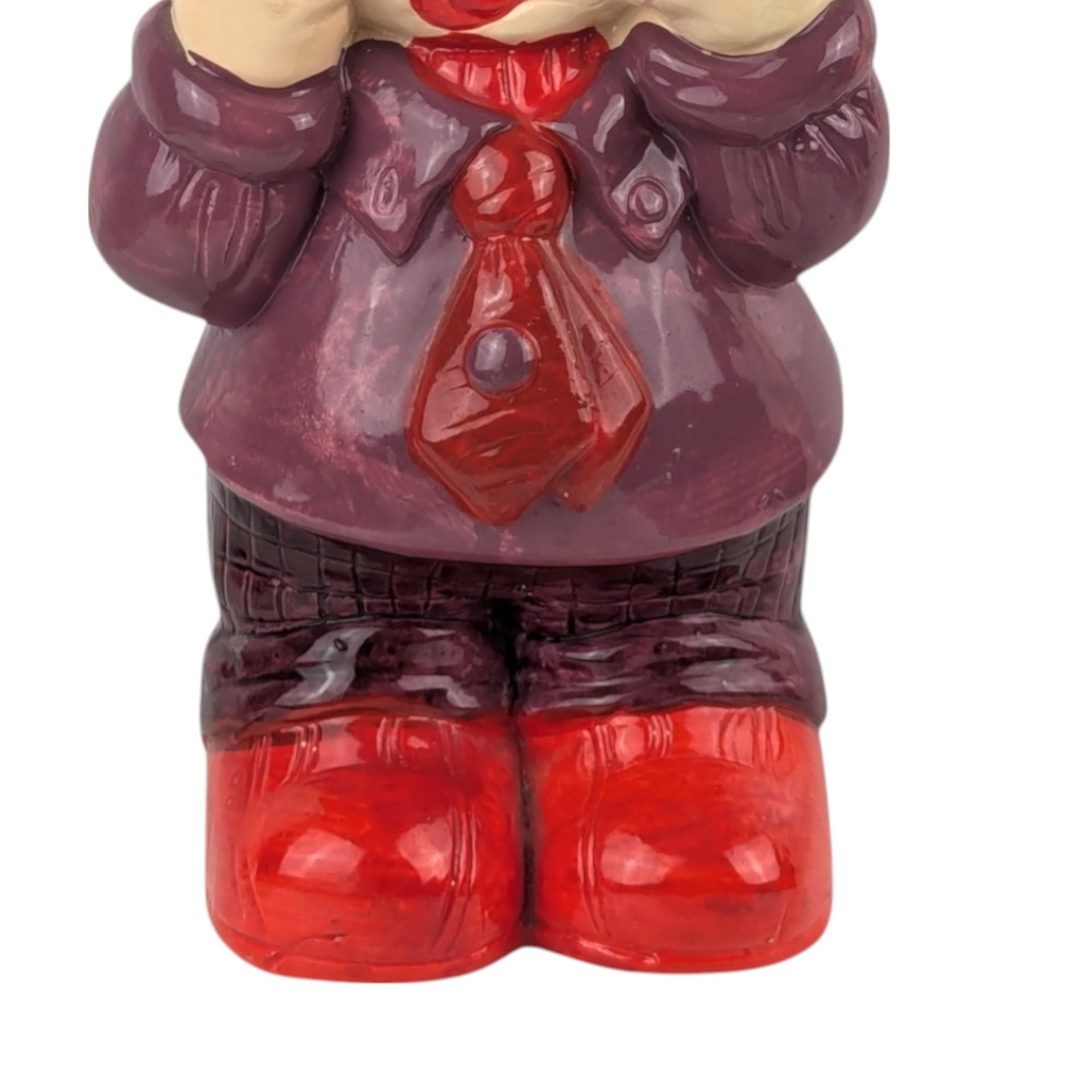 1989 Artmark Sad Hobo Clown Ceramic Figurine