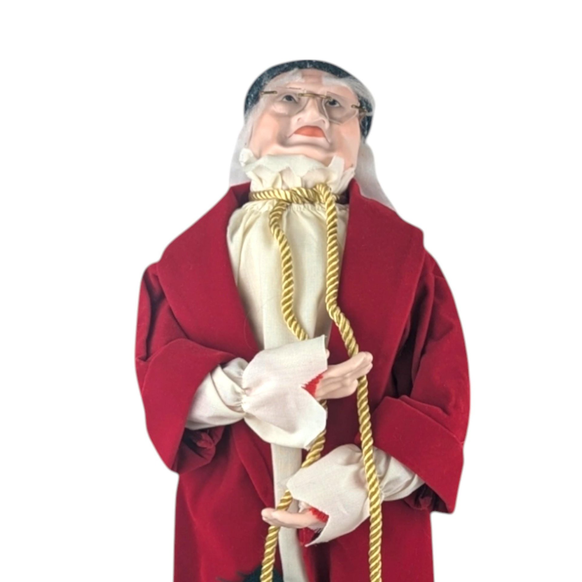 Vintage 1987 Dept 56 Scrooge Porcelain Character Doll