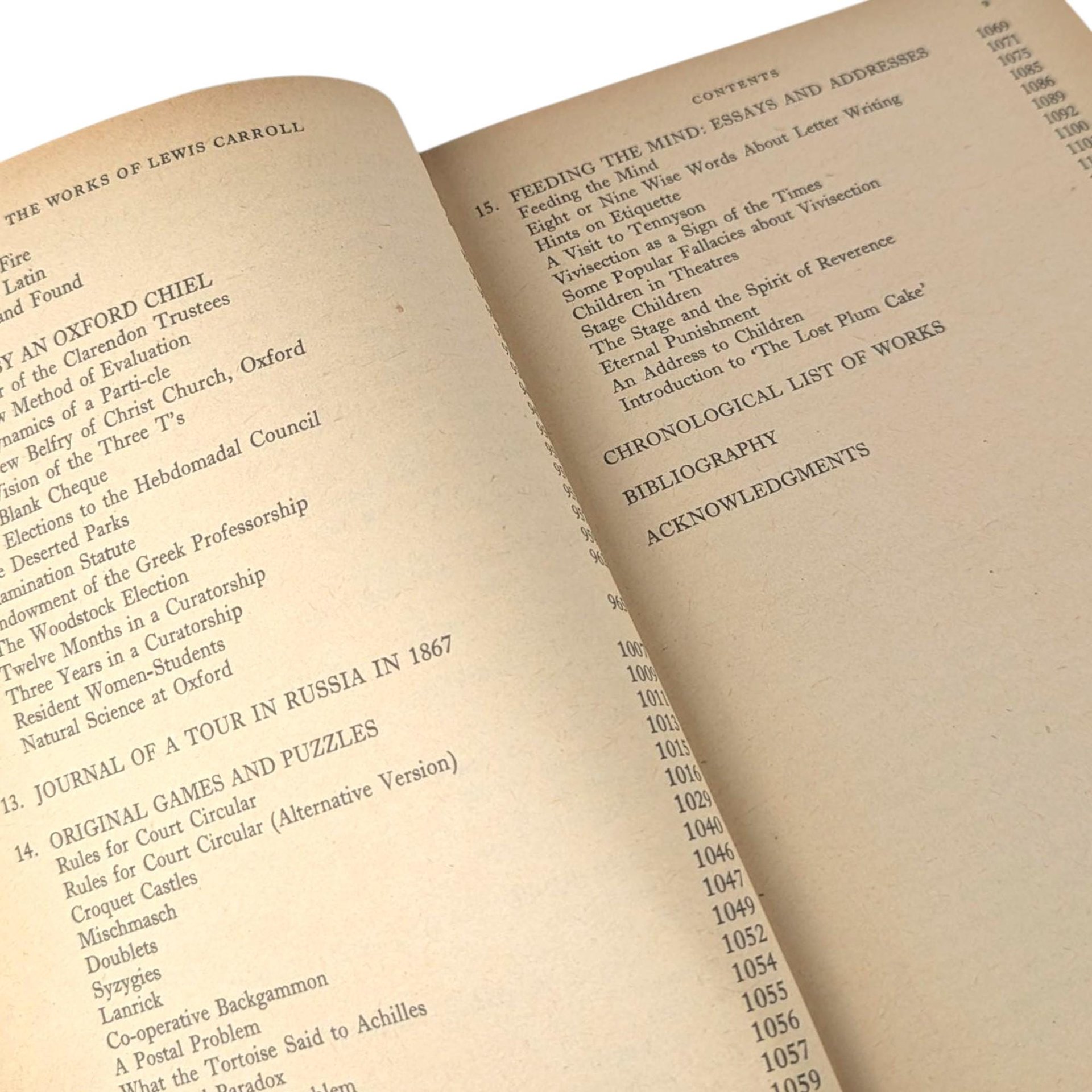 1965 The Works of Lewis Carroll Hardcover with Tenniel Art